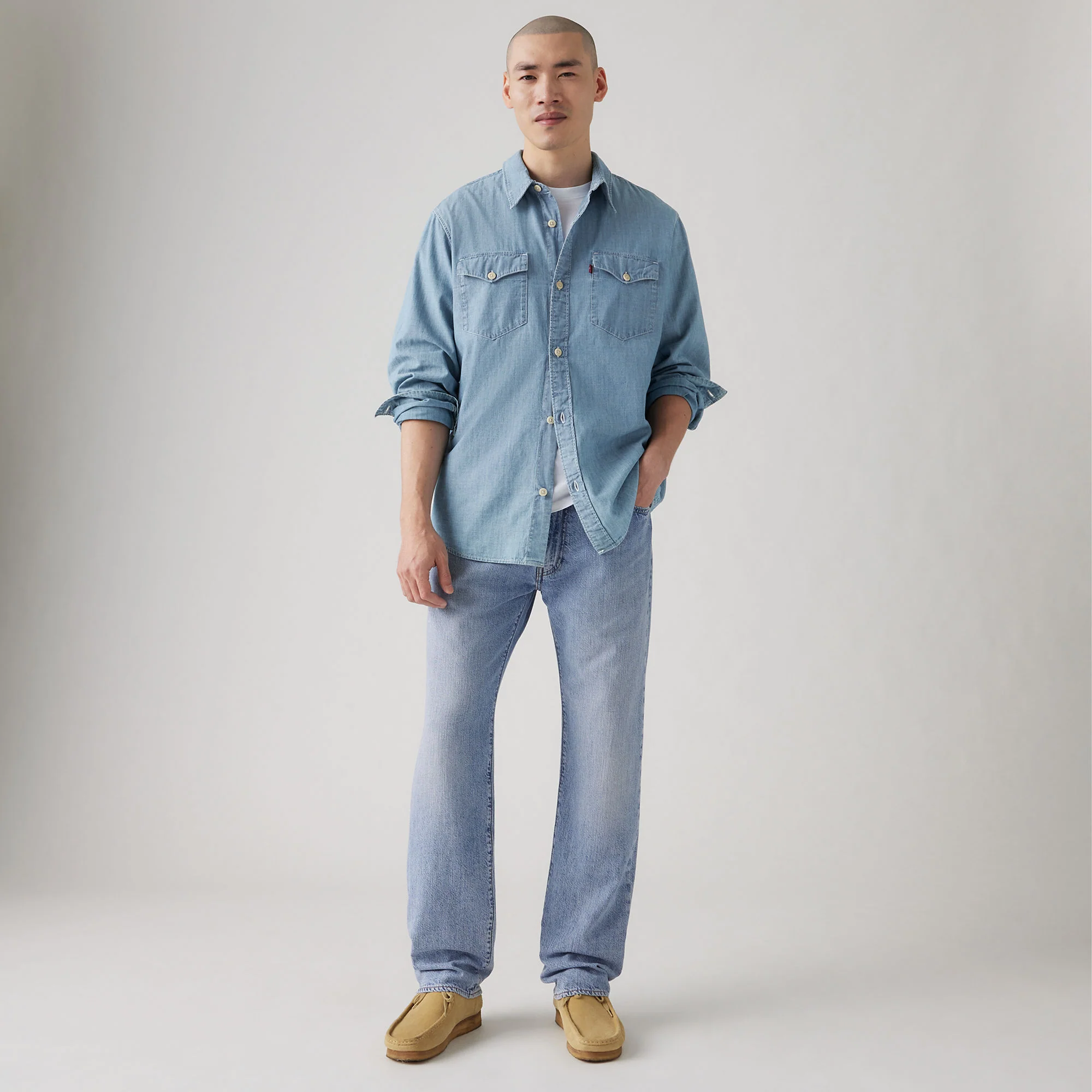 Levi's® Men's 555™ Relaxed Straight Lightweight Jeans - Image 4