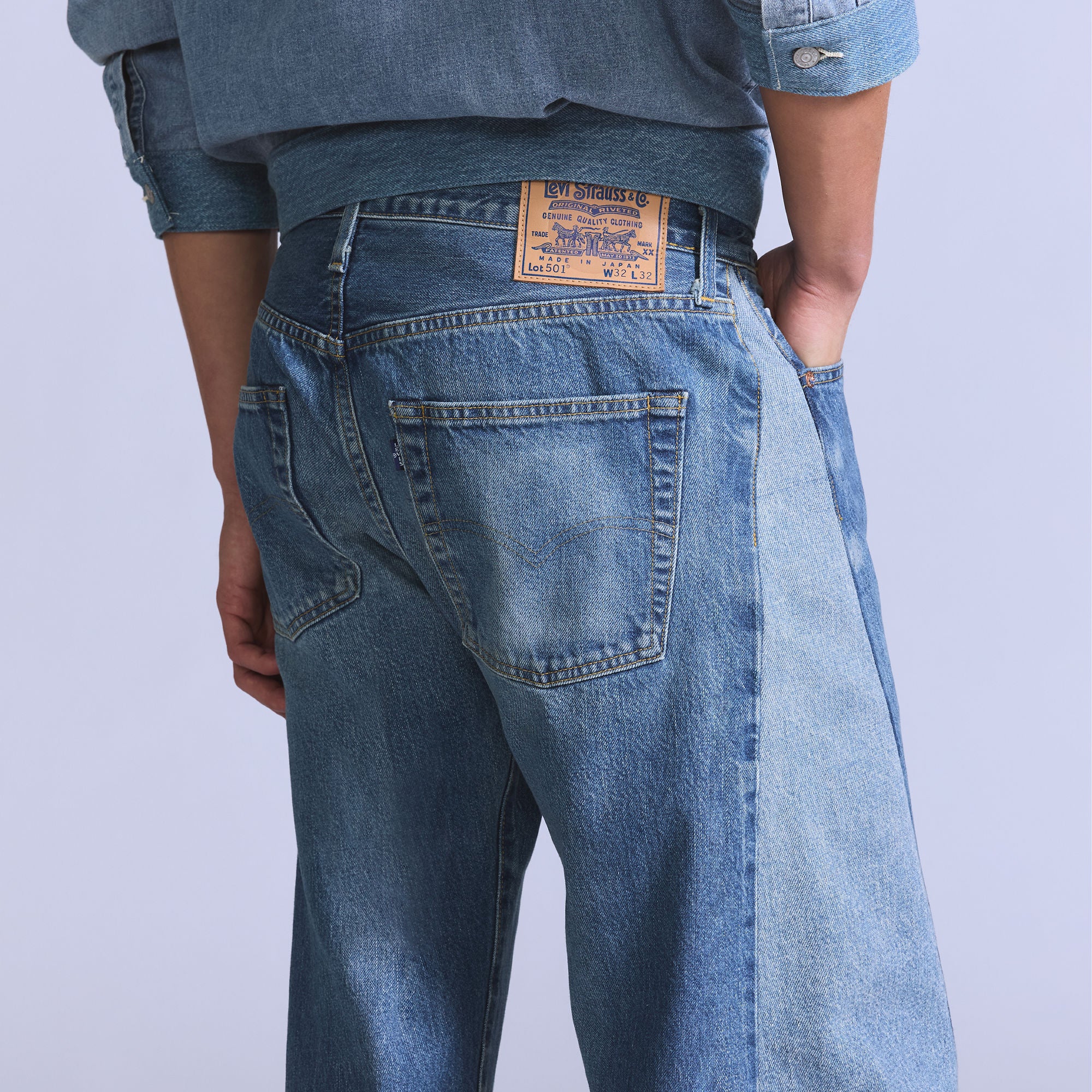 Levi's® Blue Tab⢠Men's 1980s 501® Customized Jeans - Image 6