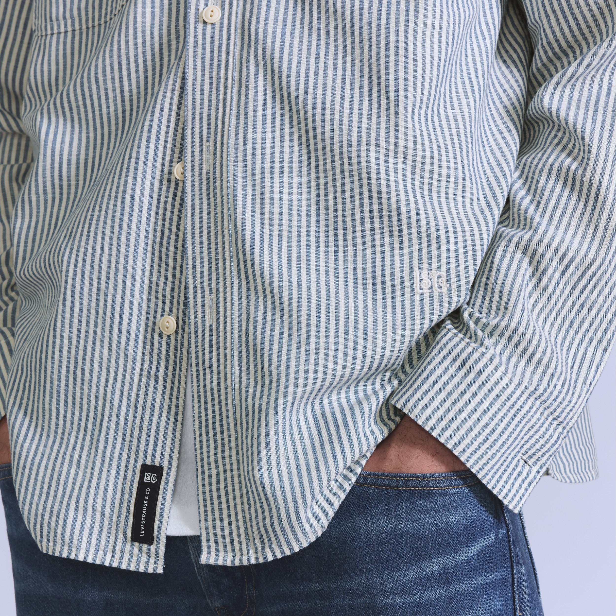 Levi's® Blue Tab⢠Men's Work Shirt - Image 5