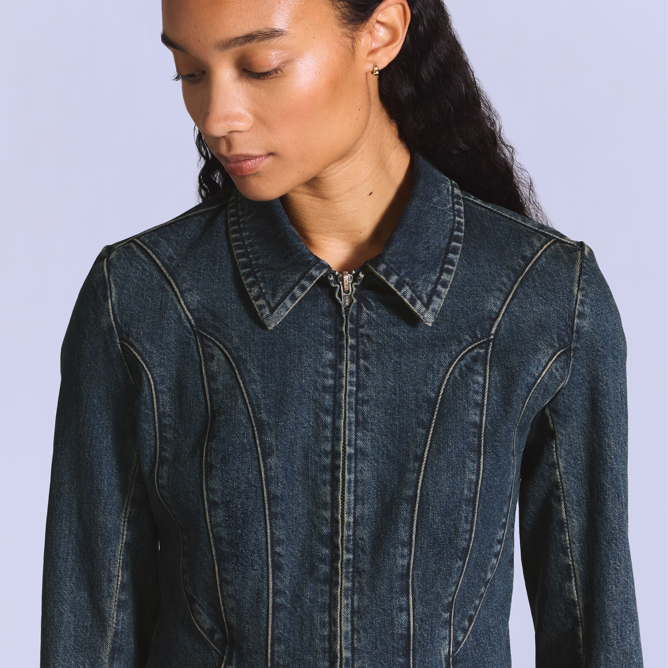 Levi'sĀ® Blue Tab Women's Moto Jacket - Image 4
