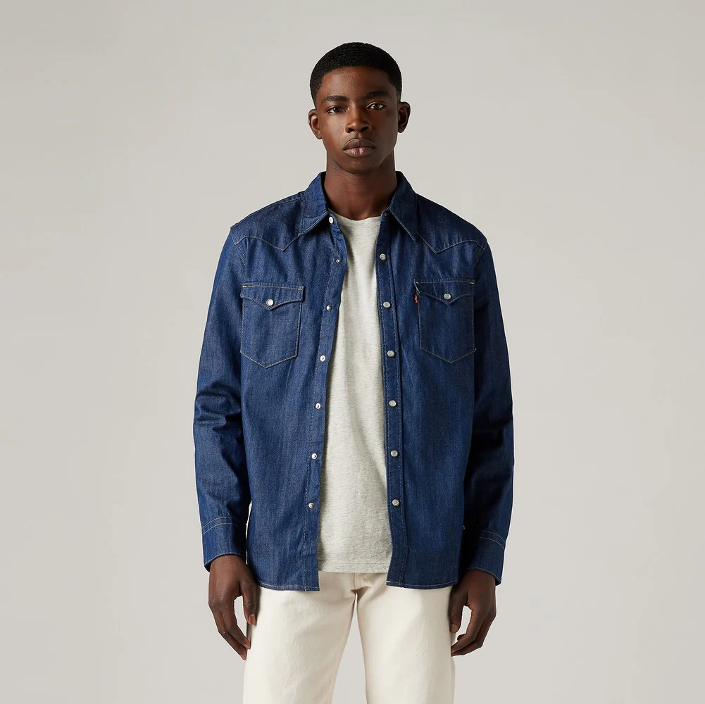Levi'sĀ® Men's Barstow Standard Fit Western Shirt - Image 4