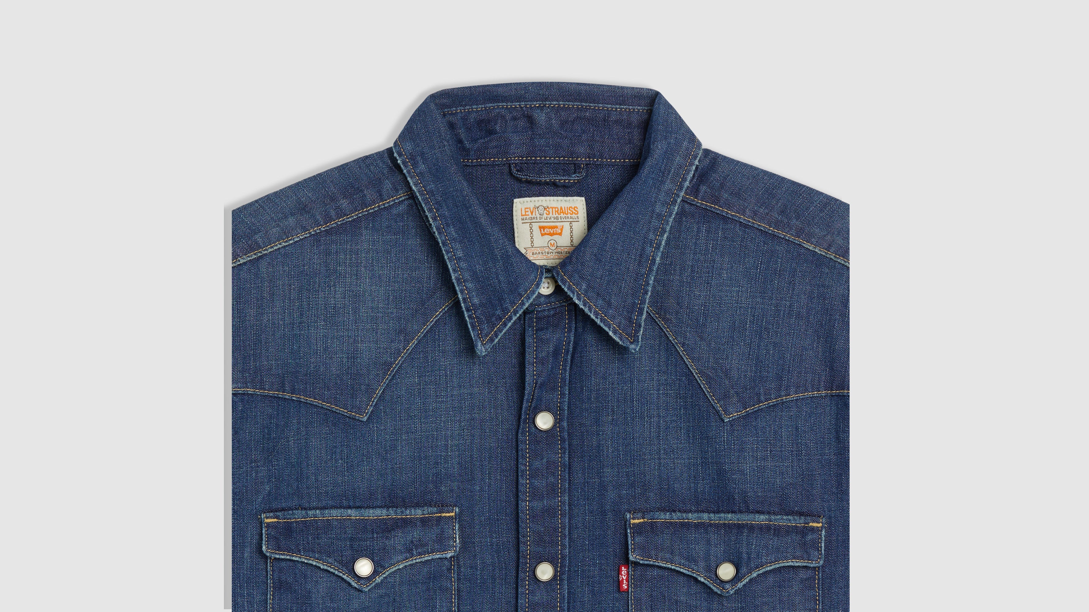 Levi'sĀ® Men's Barstow Standard Fit Western Shirt - Image 7