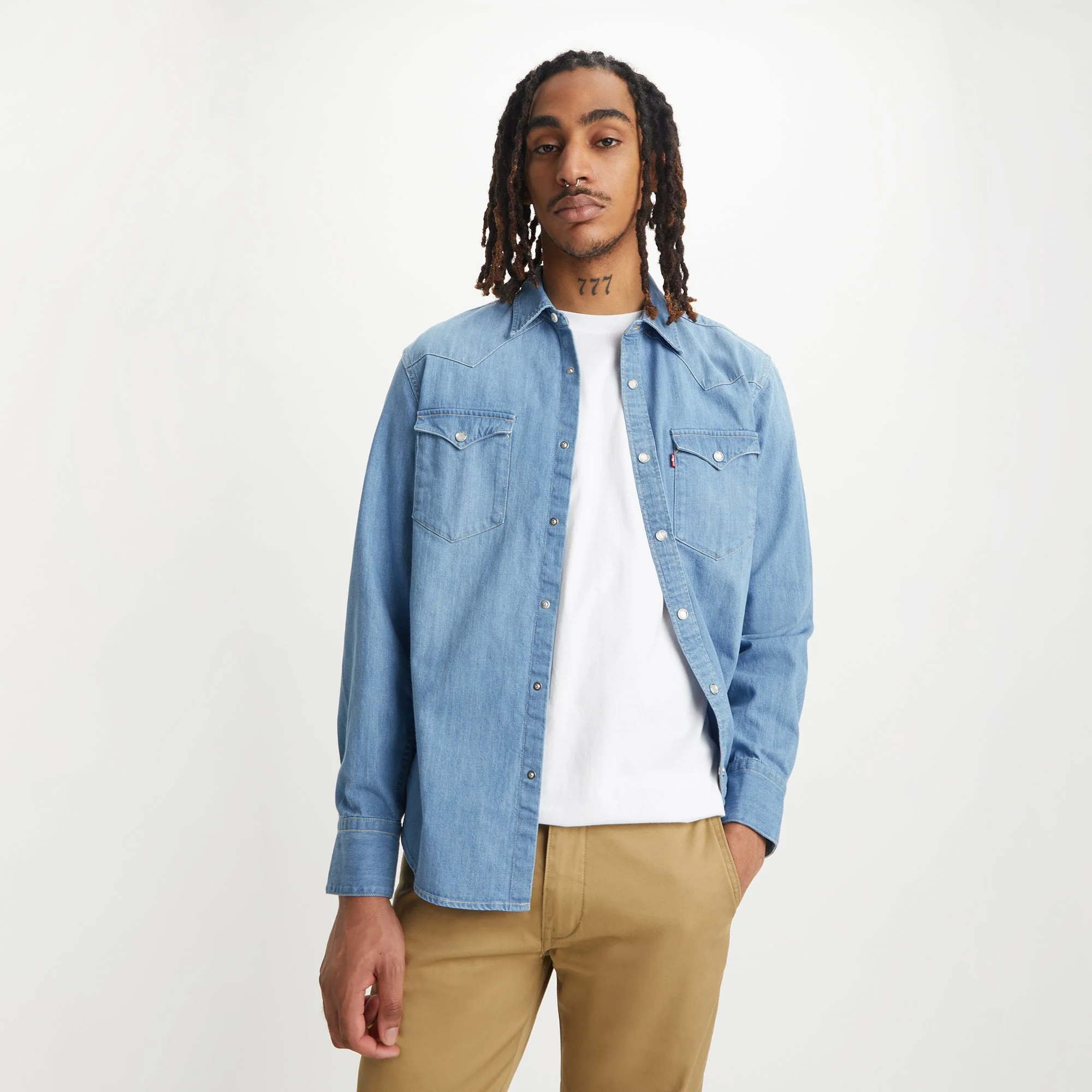 Levi's® Men's Barstow Standard Fit Western Shirt - Image 2