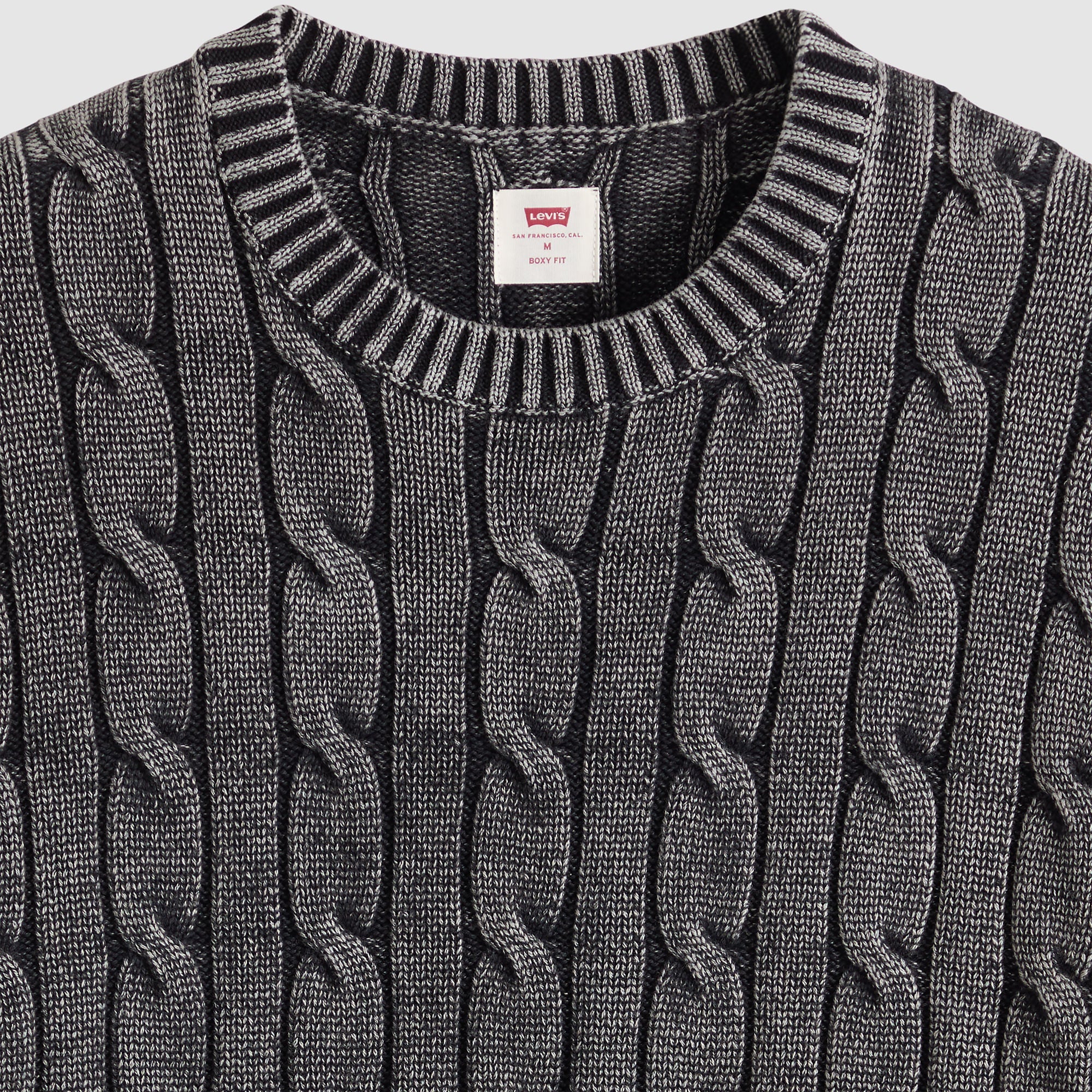 Levi's® Men's Carmel Cable Crew Sweater - Image 7