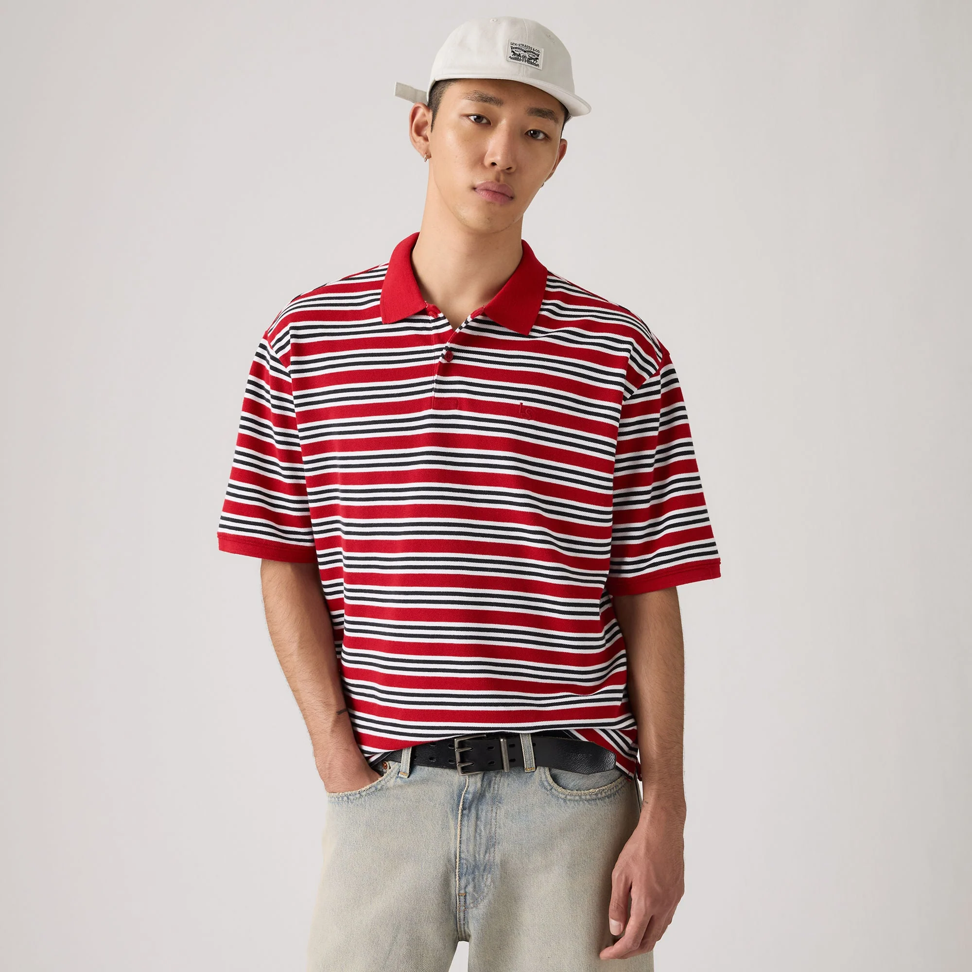 Levi's® Men's Finn Boxy Polo - Image 3