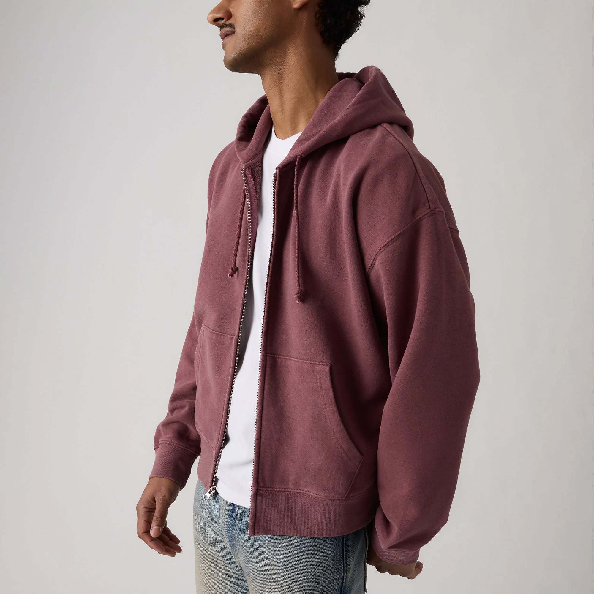Levi's® Men's Hayes Boxy Full-Zip Sweatshirt - Image 3