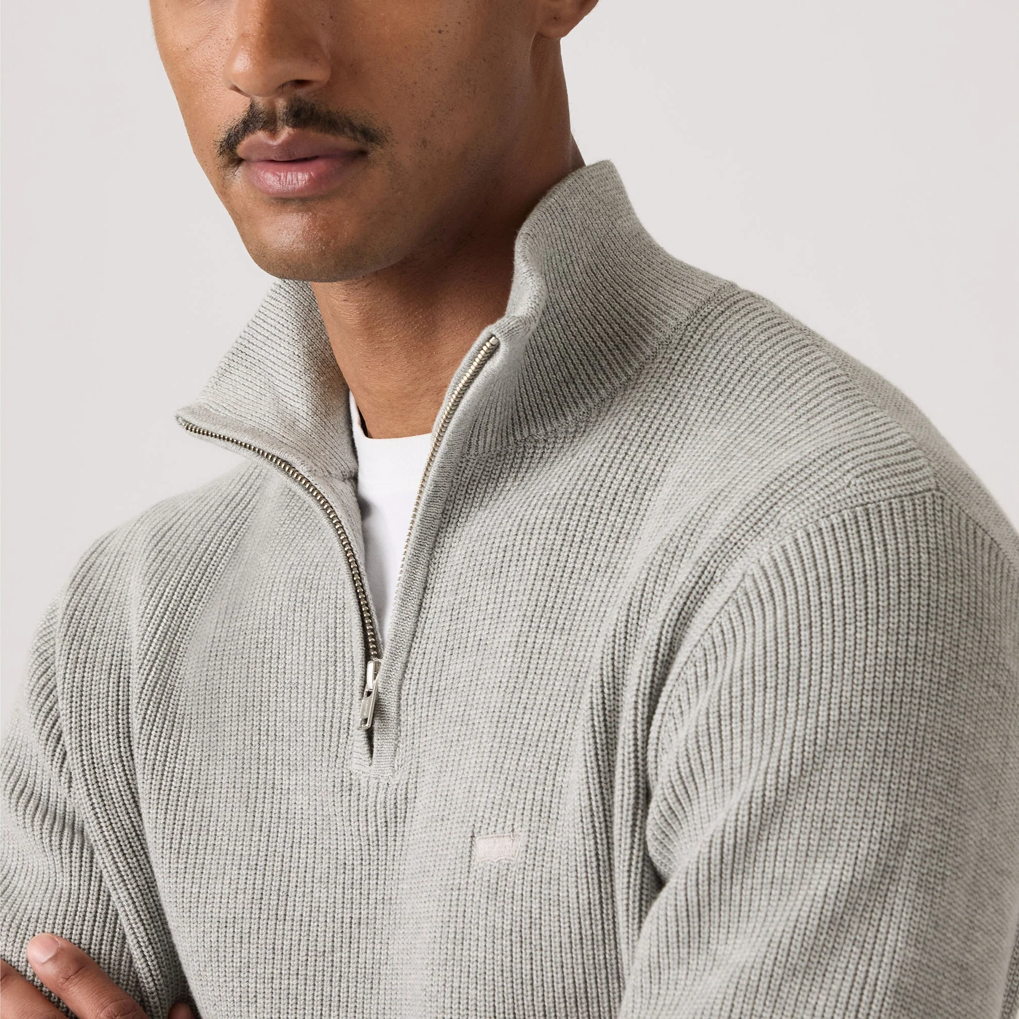 Levi's® Men's Housemark Quarter Zip Sweater - Image 4