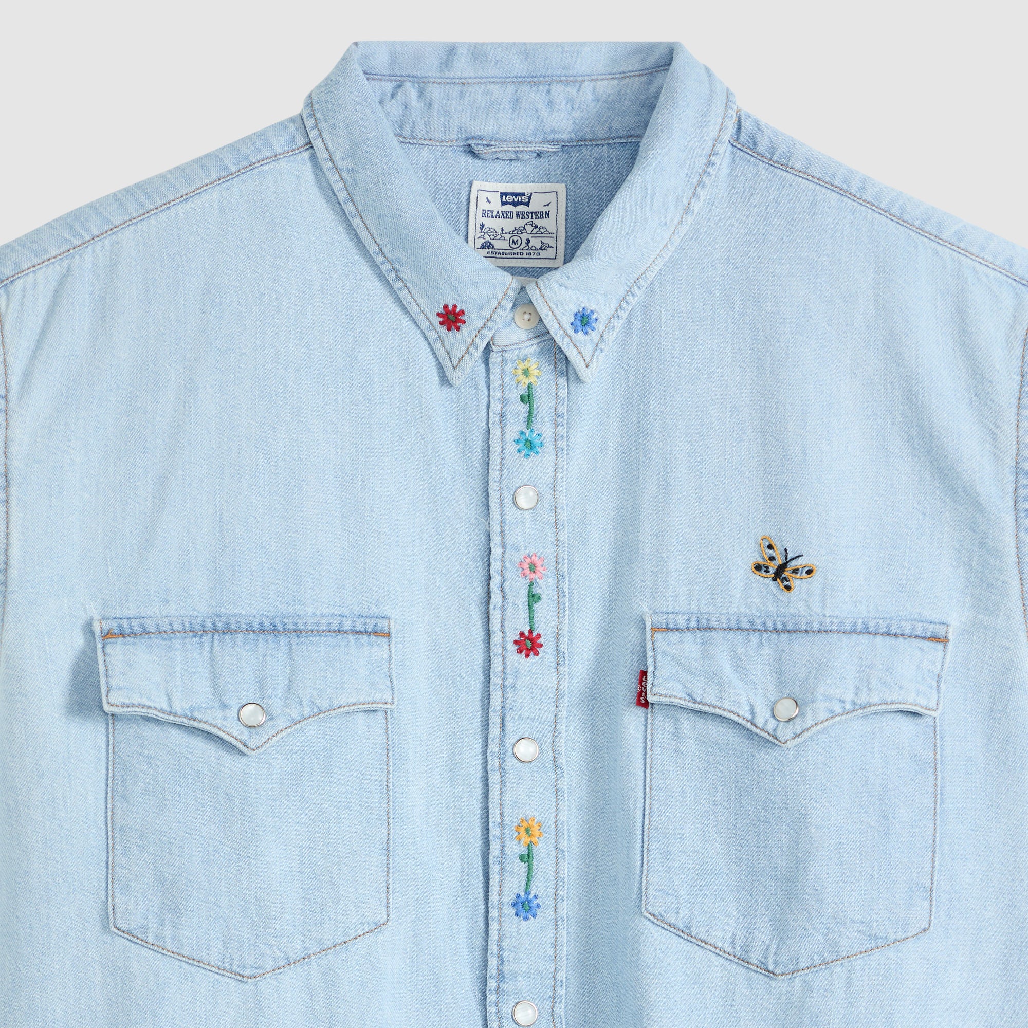 Levi'sĀ® Men's Relaxed Fit Western Shirt - Image 6