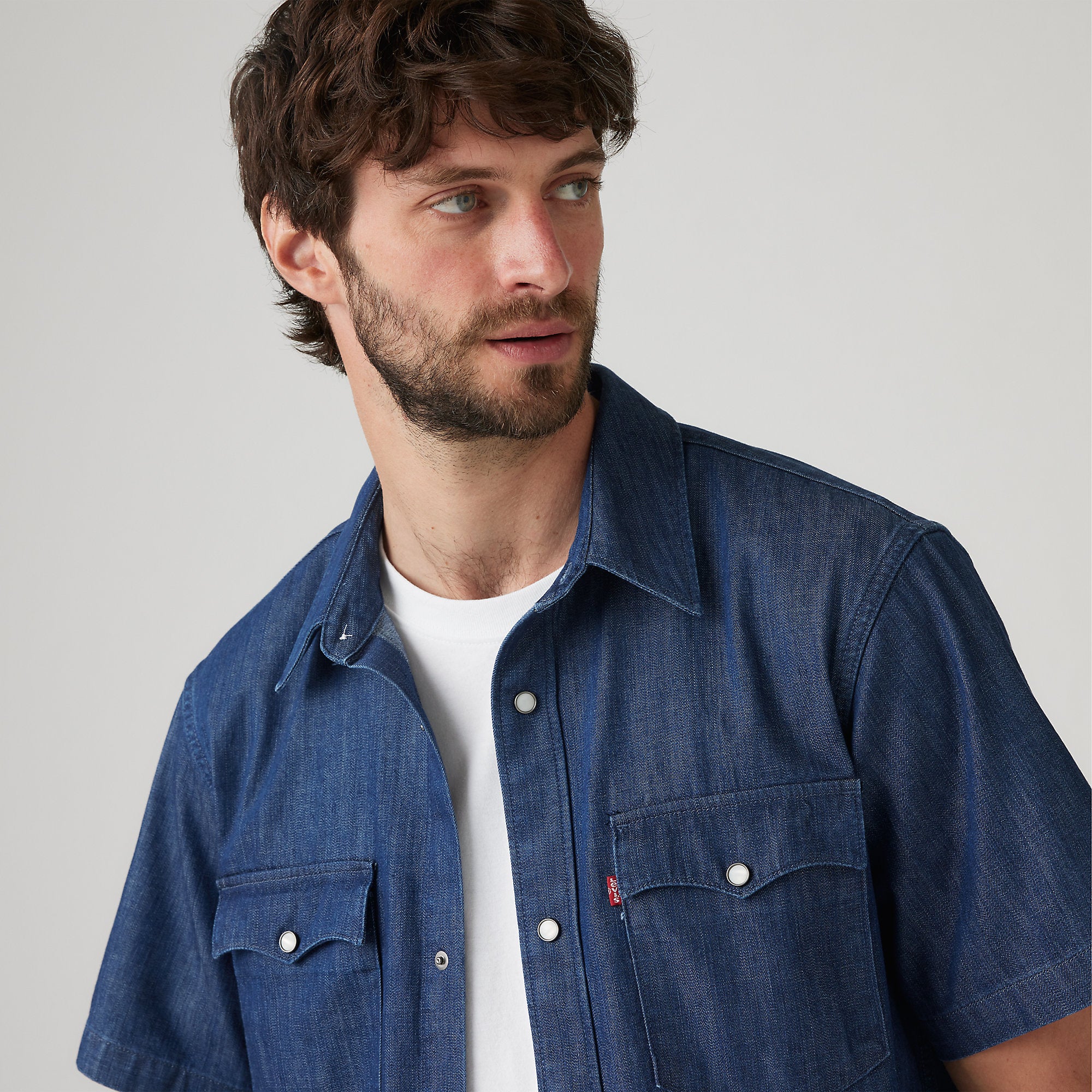 Levi'sĀ® Men's Short-Sleeve Relaxed Fit Western Shirt - Image 6