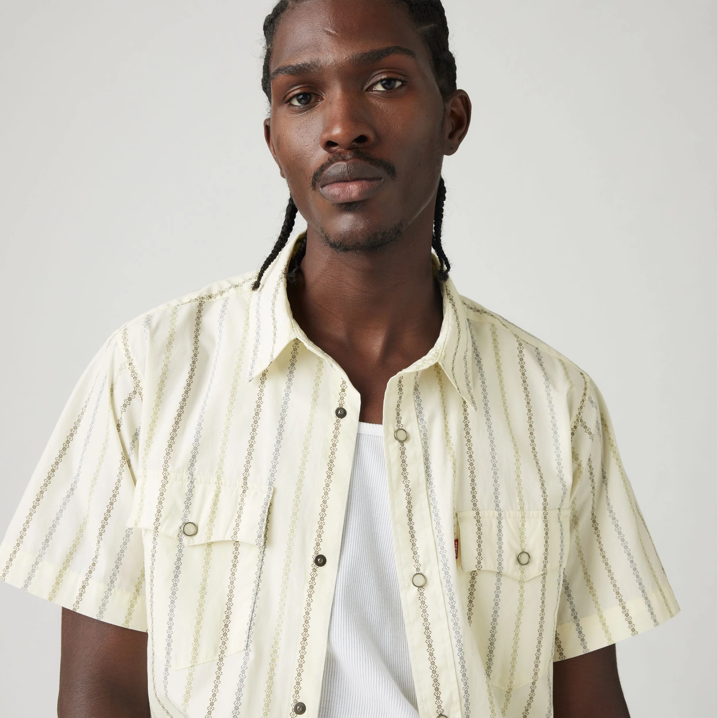 Levi'sĀ® Men's Short-Sleeve Relaxed Fit Western Shirt - Image 4