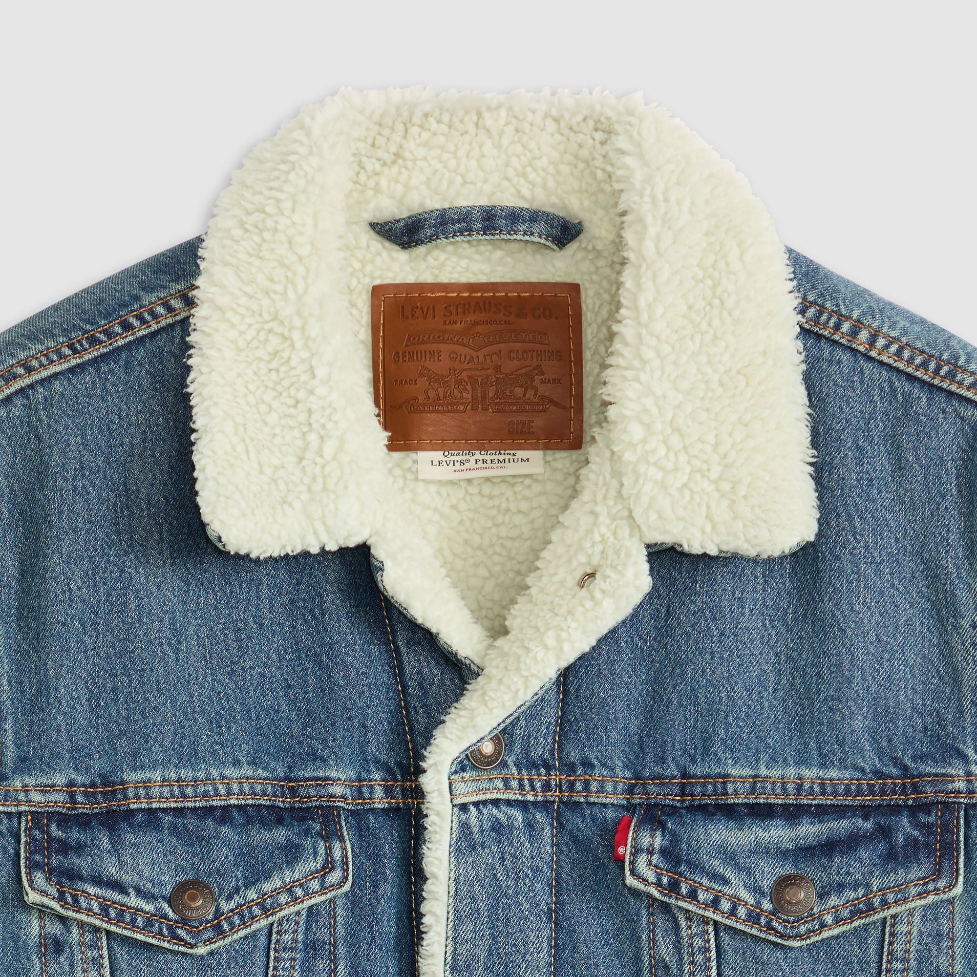 Levi's® Men's Type III Sherpa Trucker Jacket - Image 6