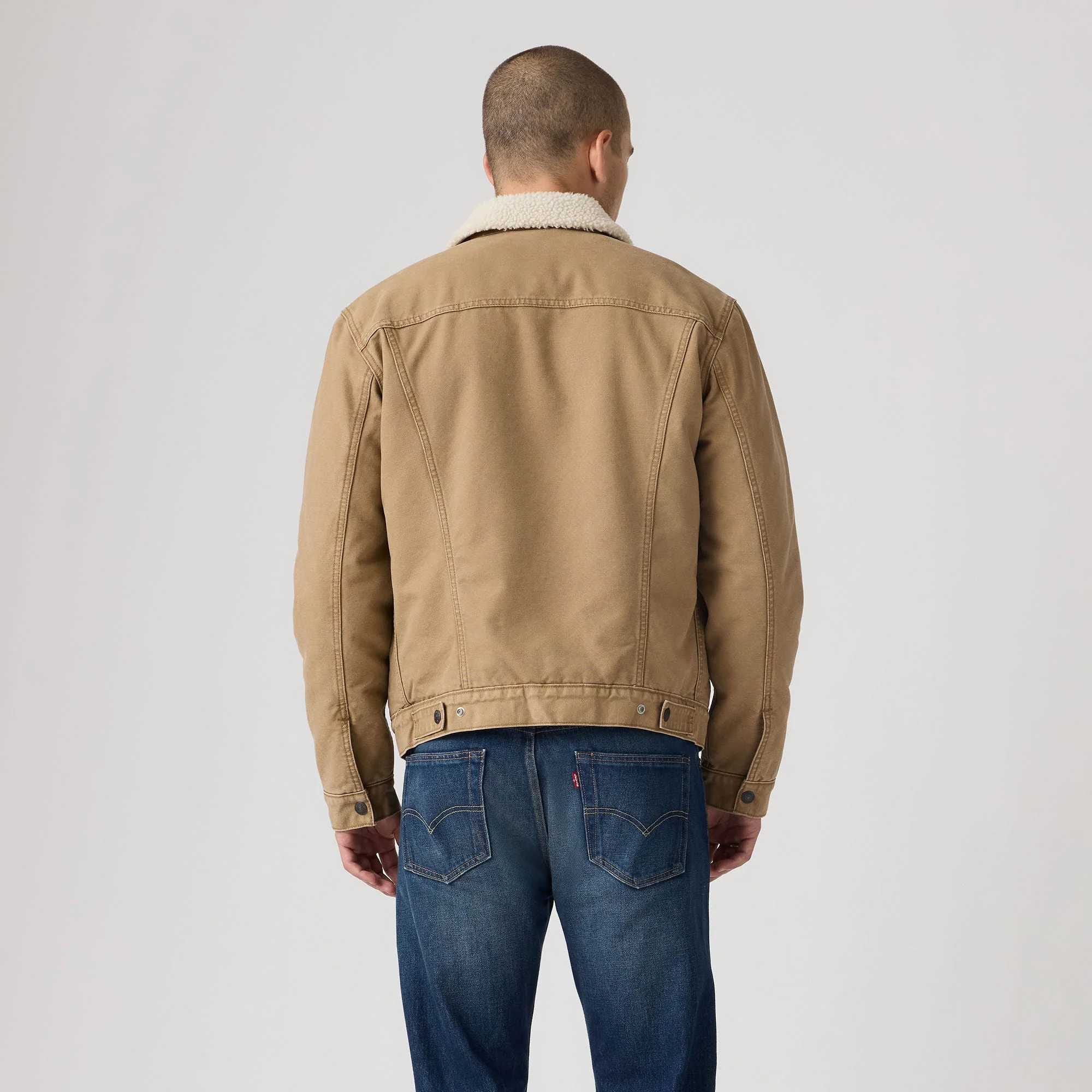Levi's® Men's Type III Sherpa Trucker Jacket - Image 2