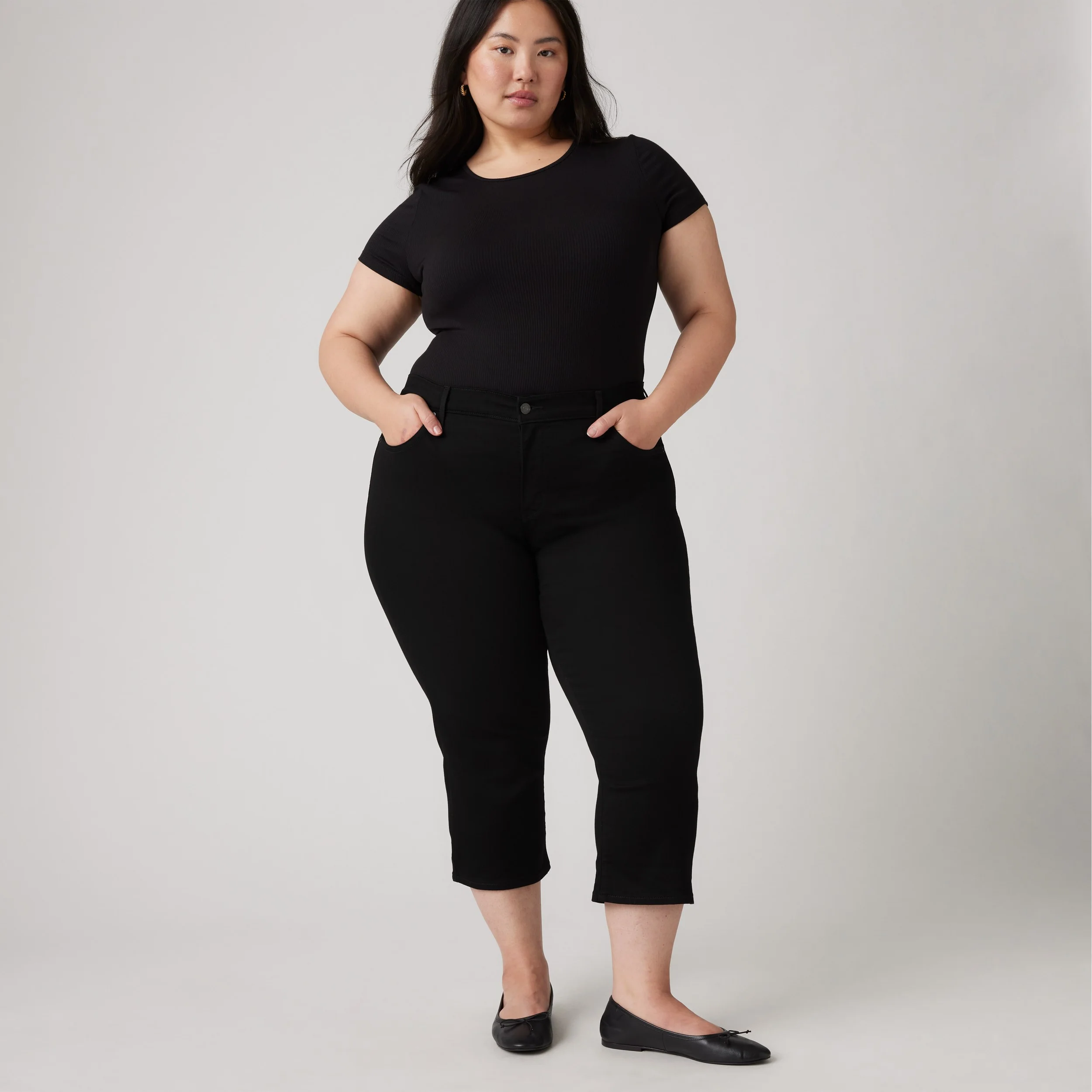 Levi's® Women's 311 Shaping Skinny Capris (Plus Size) - Image 4