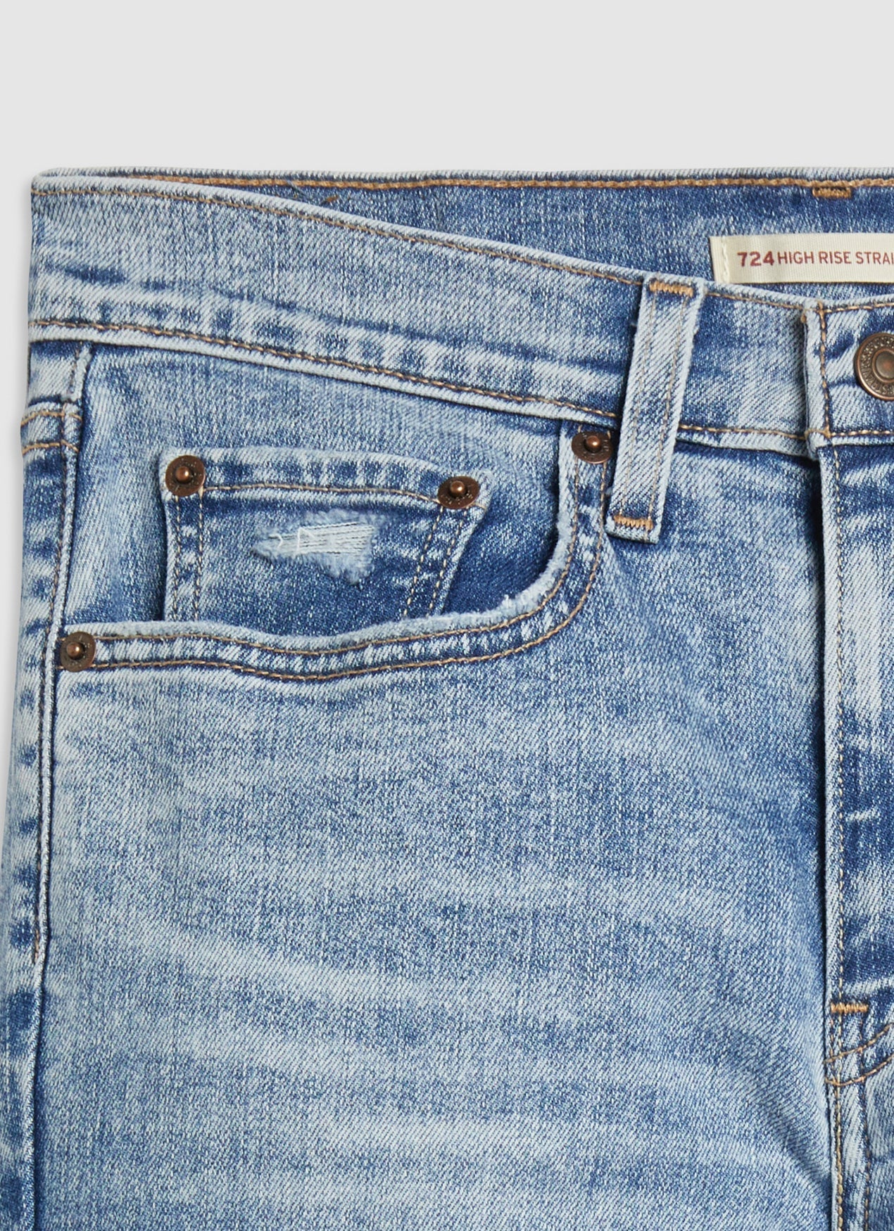 Levi's® Women's 724 High-Rise Straight Jeans - Image 7