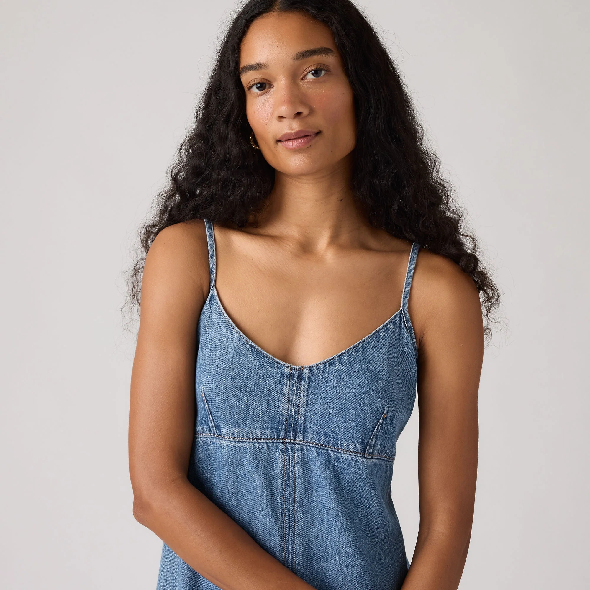 Levi's® Women's '90s Denim Slip Dress - Image 4