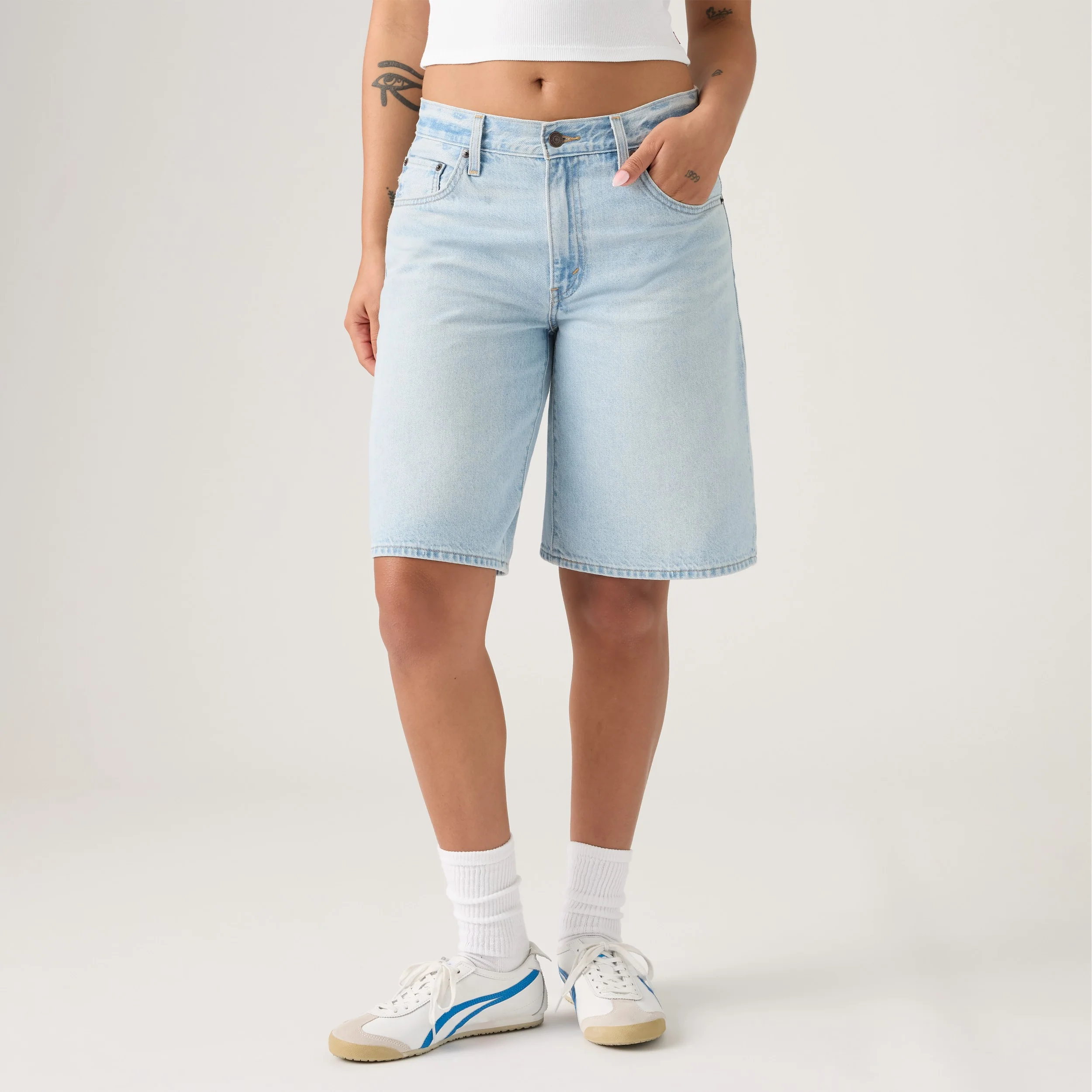 Levi'sĀ® Women's Baggy Dad Jorts - Image 5