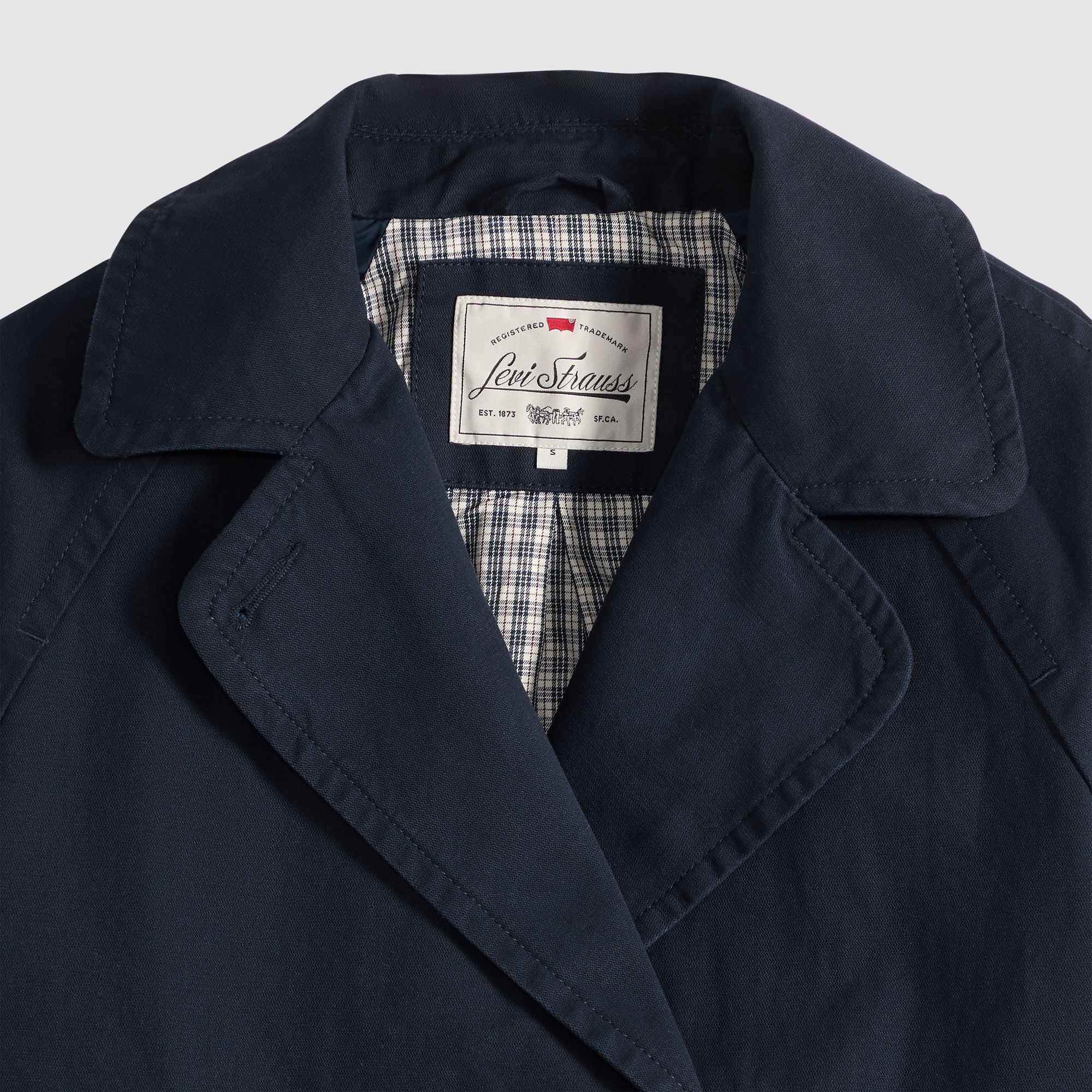 Levi's® Women's Bree Cropped Swing Trench Jacket - Image 6