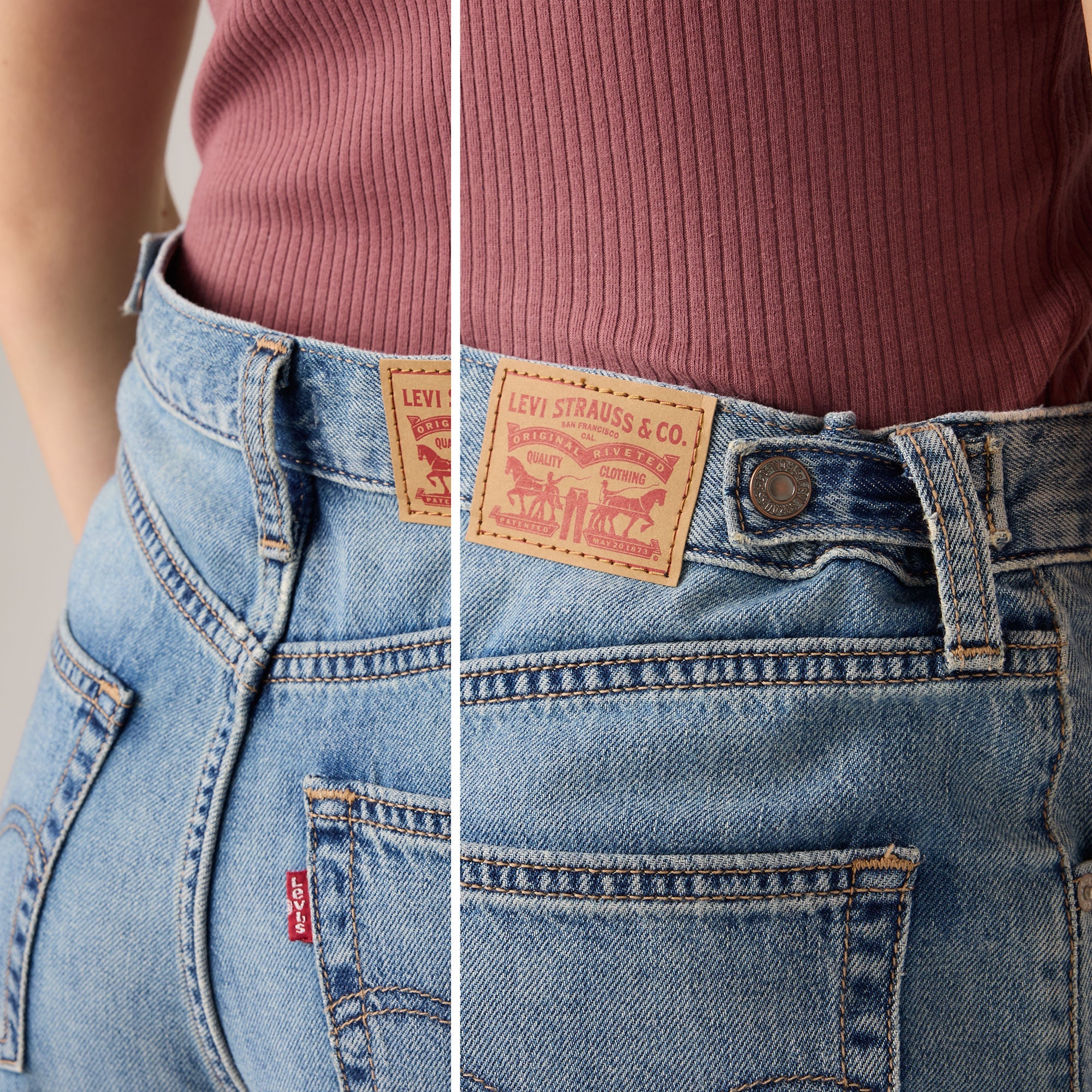 Levi's® Women's Cinch Mid-Thigh Shorts - Image 6