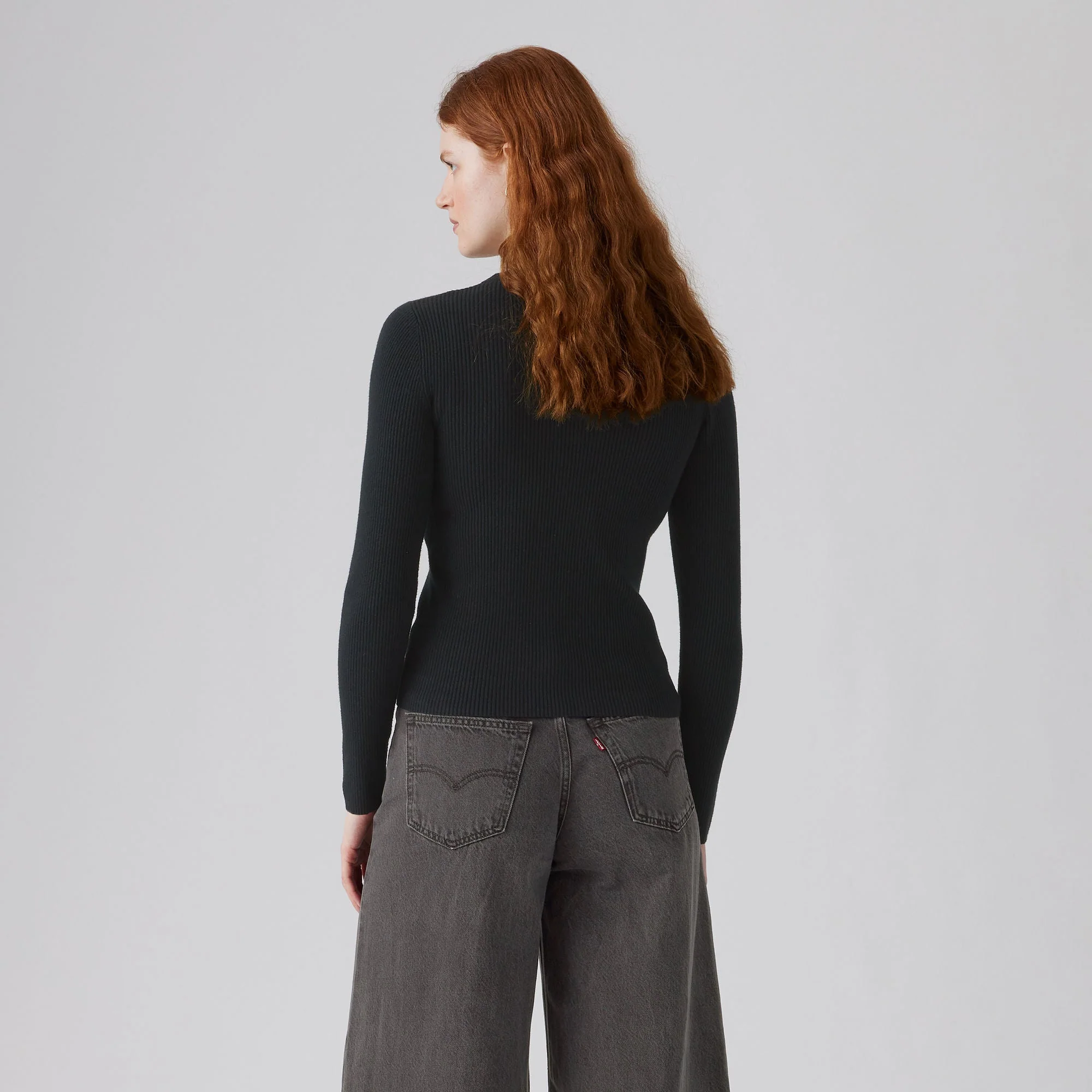 Levi's® Women's Crewneck Rib Sweater - Image 2