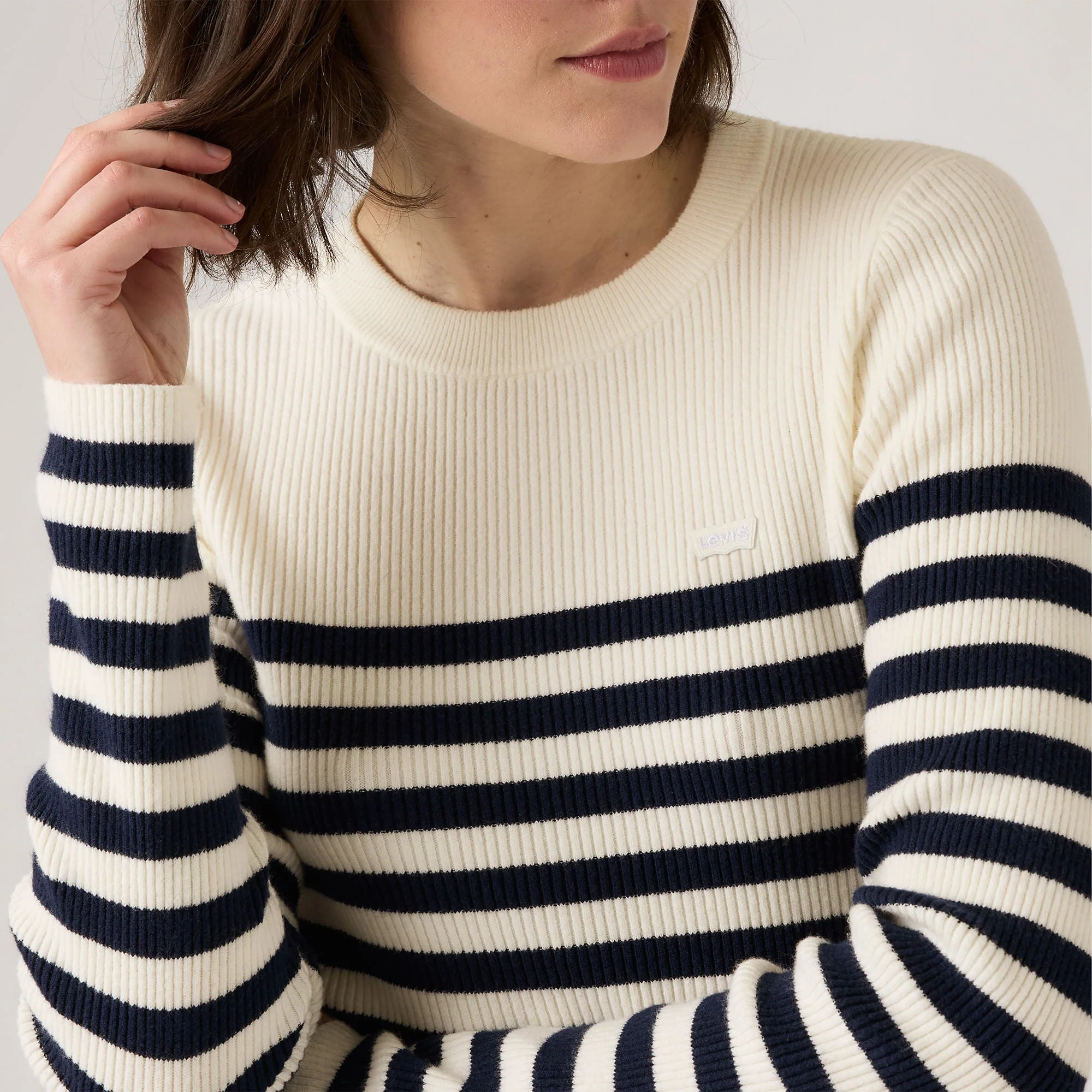 Levi's® Women's Crewneck Rib Sweater - Image 4