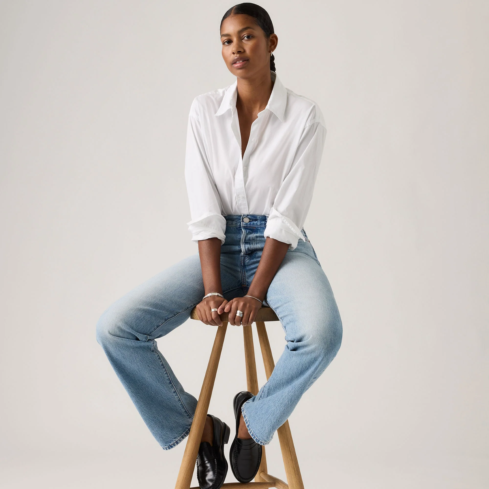 Levi's® Women's Cropped Harlie Shirt - Image 4