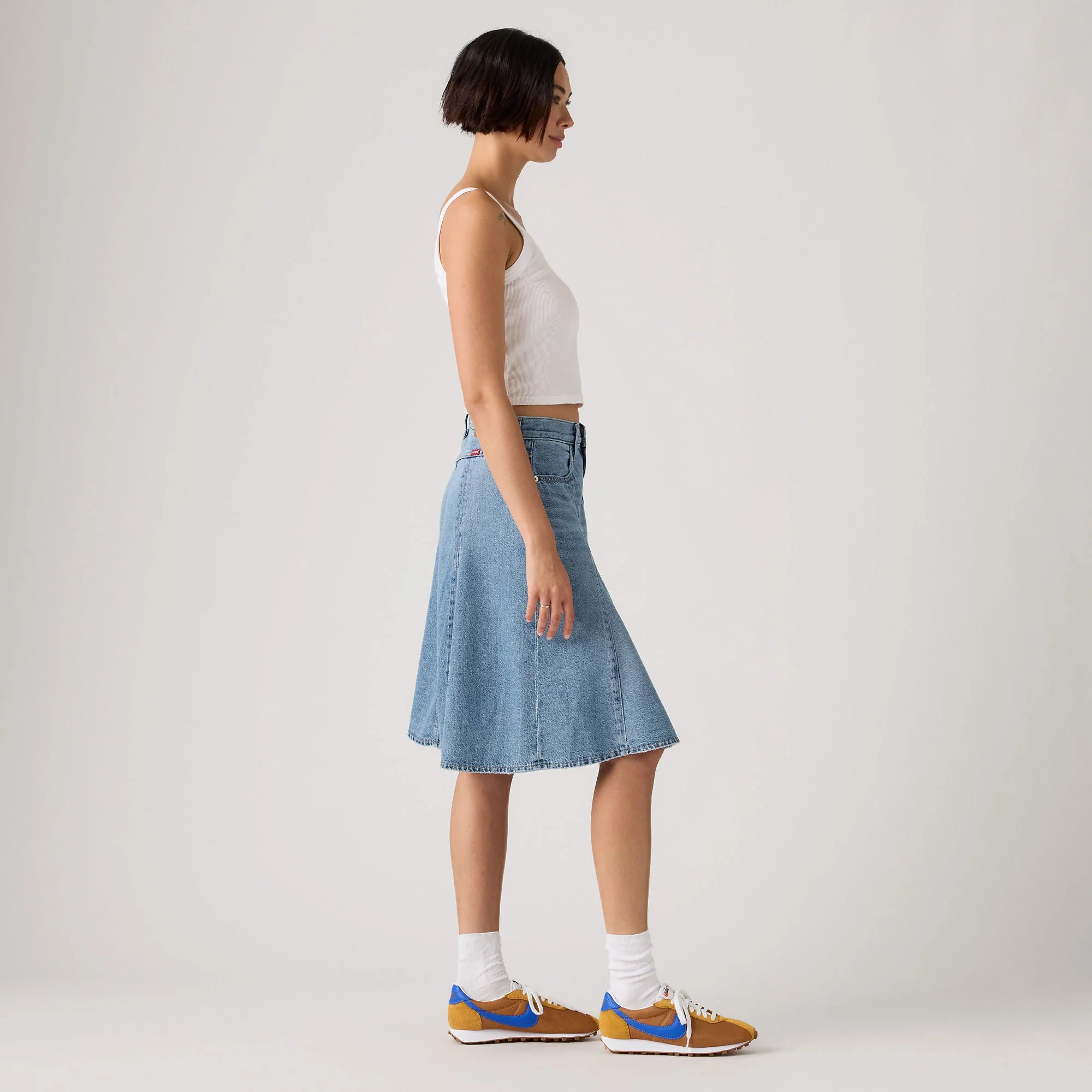 Levi's® Women's Godet Knee-Length Skirt - Image 3