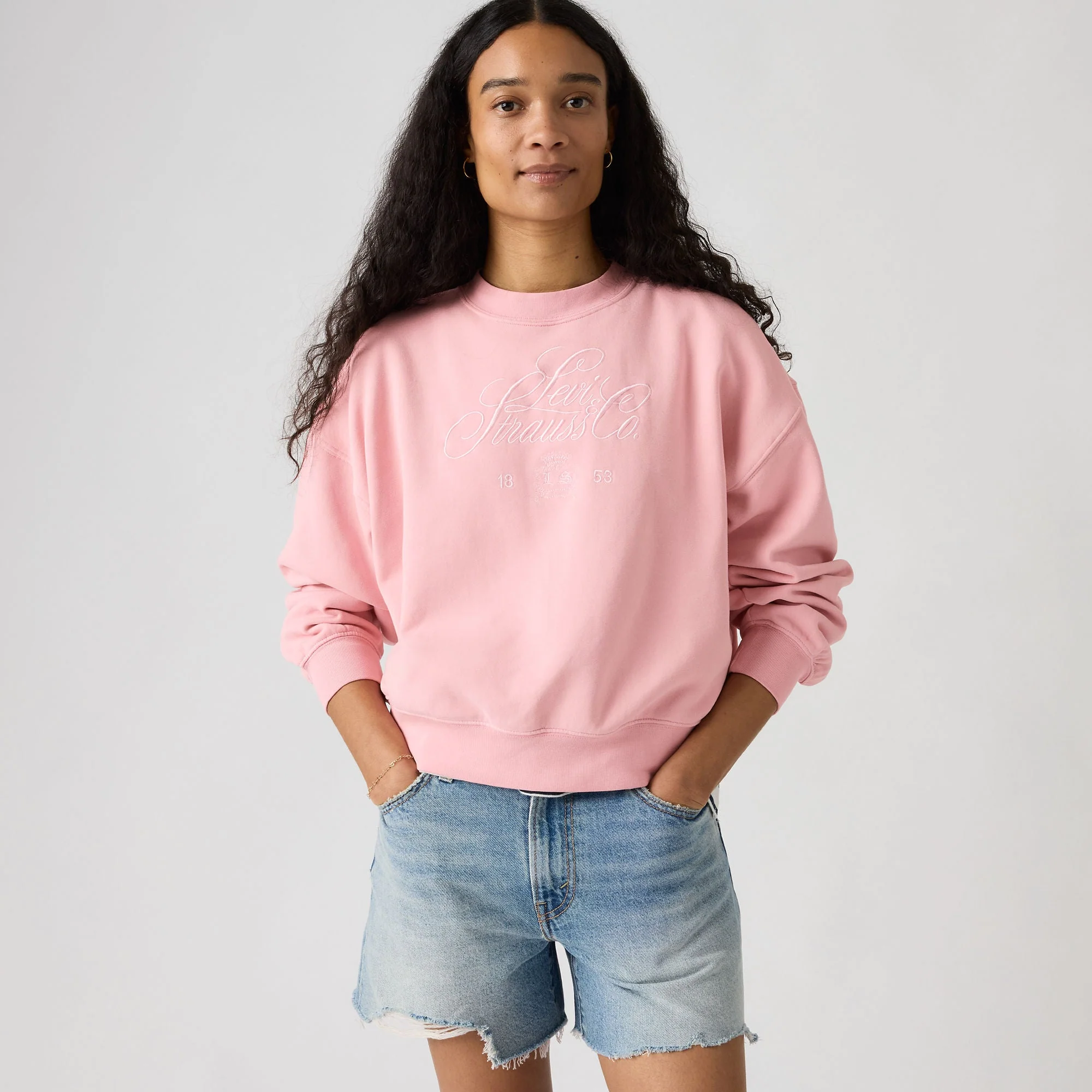 Levi's® Women's Graphic Vintage Boxy Sweatshirt - Image 3