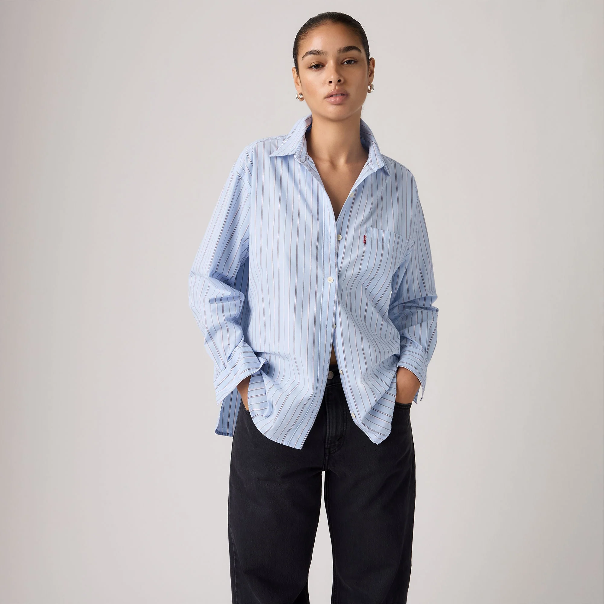 Levi's® Women's Harlie Boyfriend Shirt - Image 3