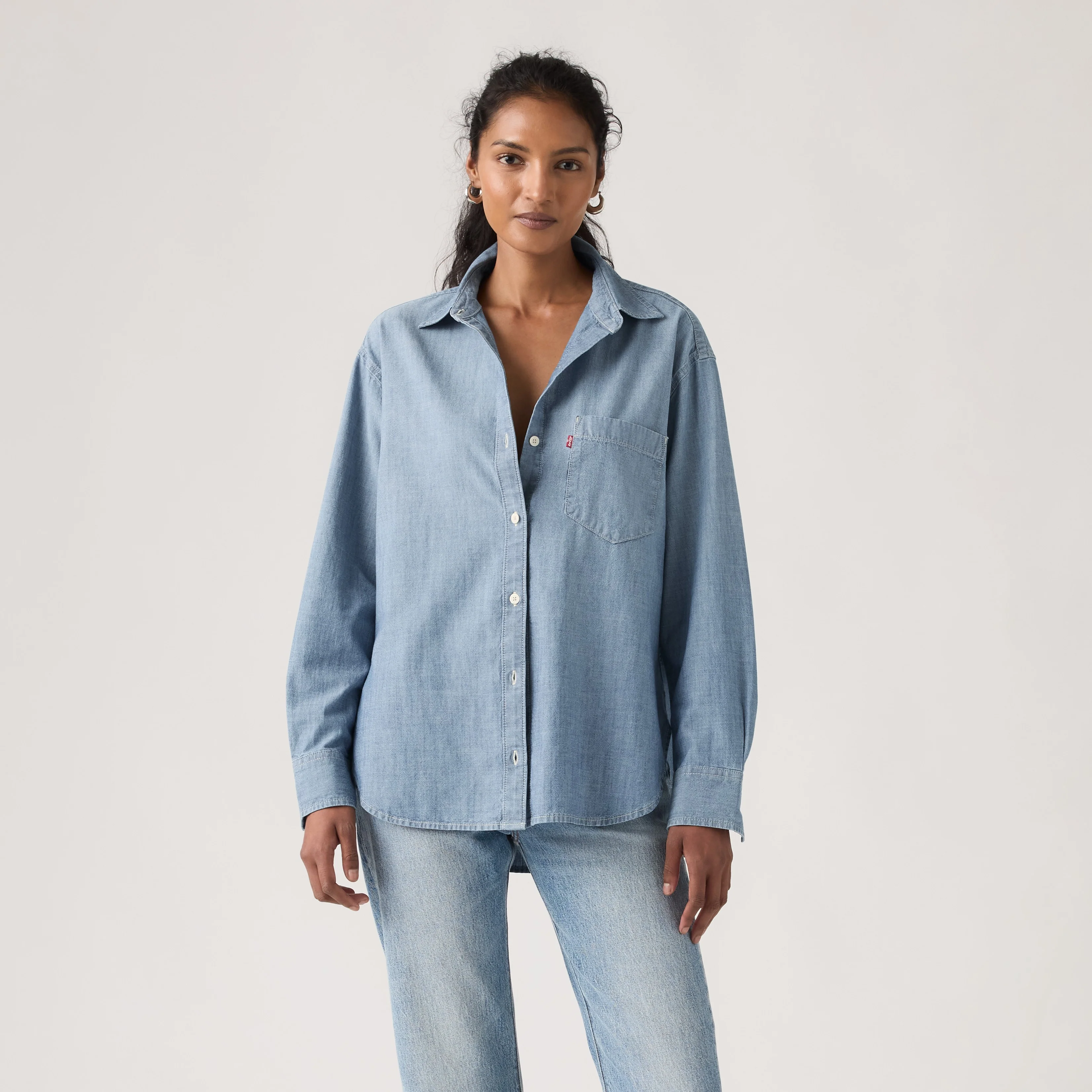 Levi's® Women's Harlie Boyfriend Shirt - Image 2