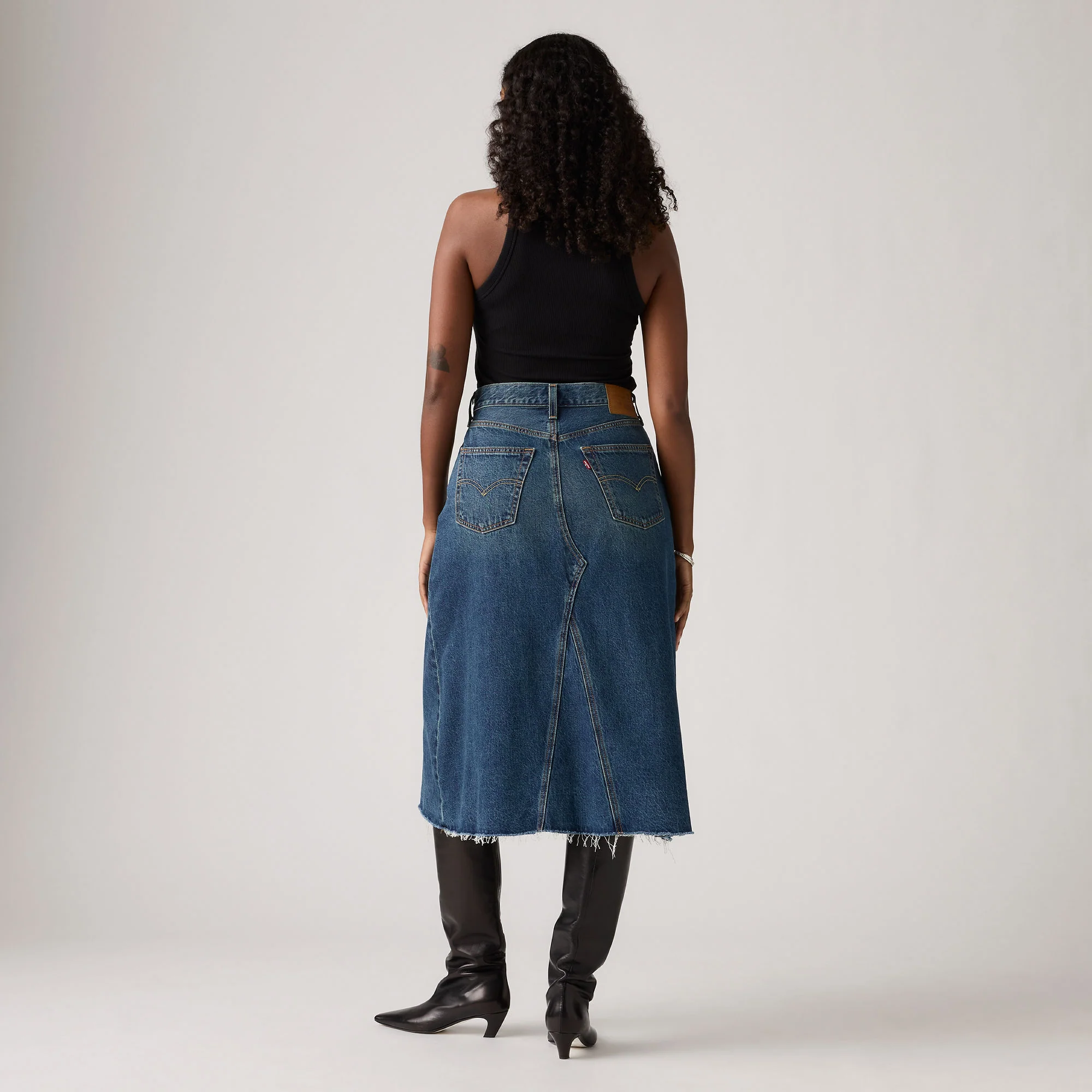 Levi's® Women's High-Rise A-Line Decon Skirt - Image 3