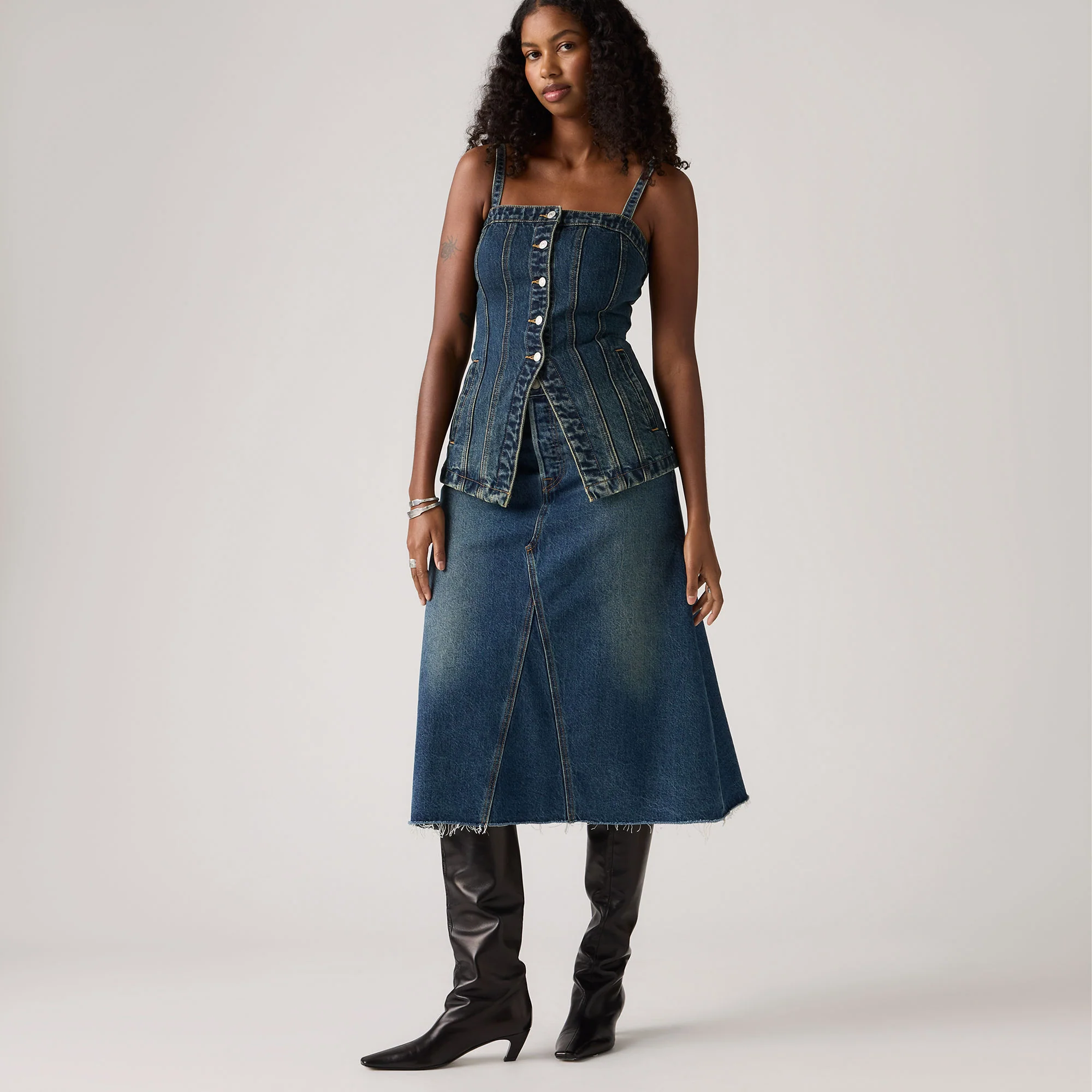 Levi's® Women's High-Rise A-Line Decon Skirt - Image 4