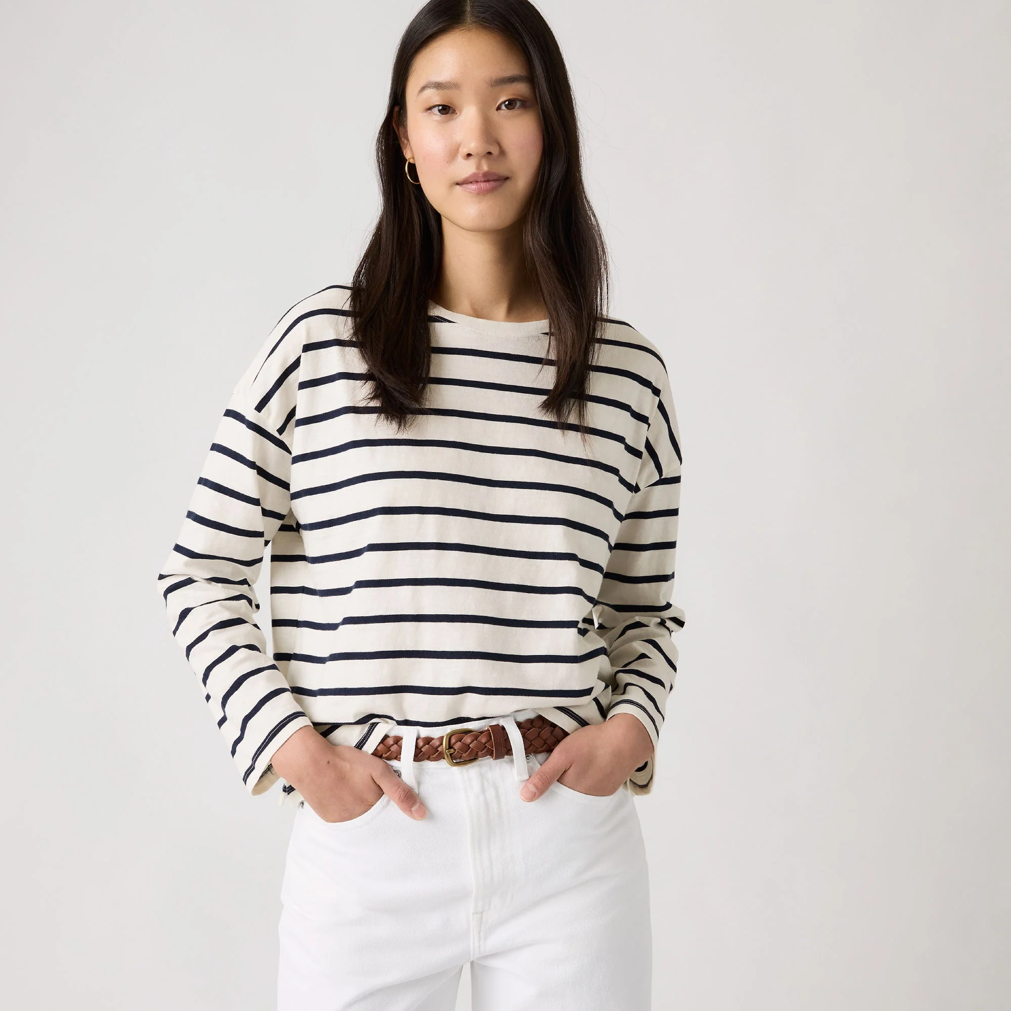 Levi's® Women's Julie Slub Long-Sleeve Tee - Image 3