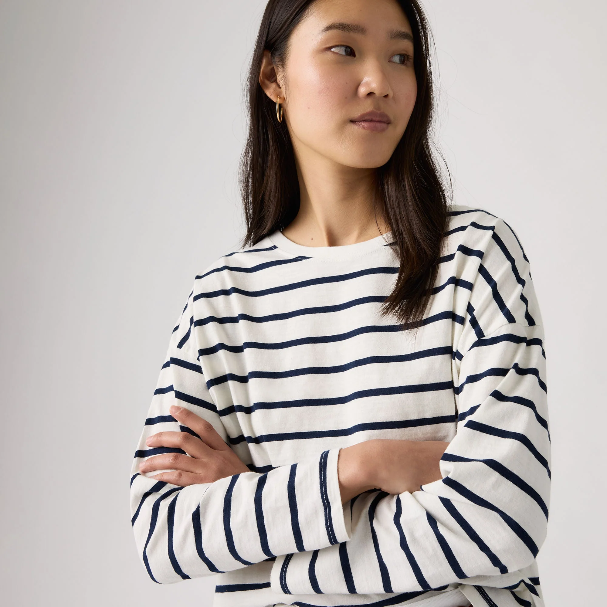 Levi's® Women's Julie Slub Long-Sleeve Tee - Image 4