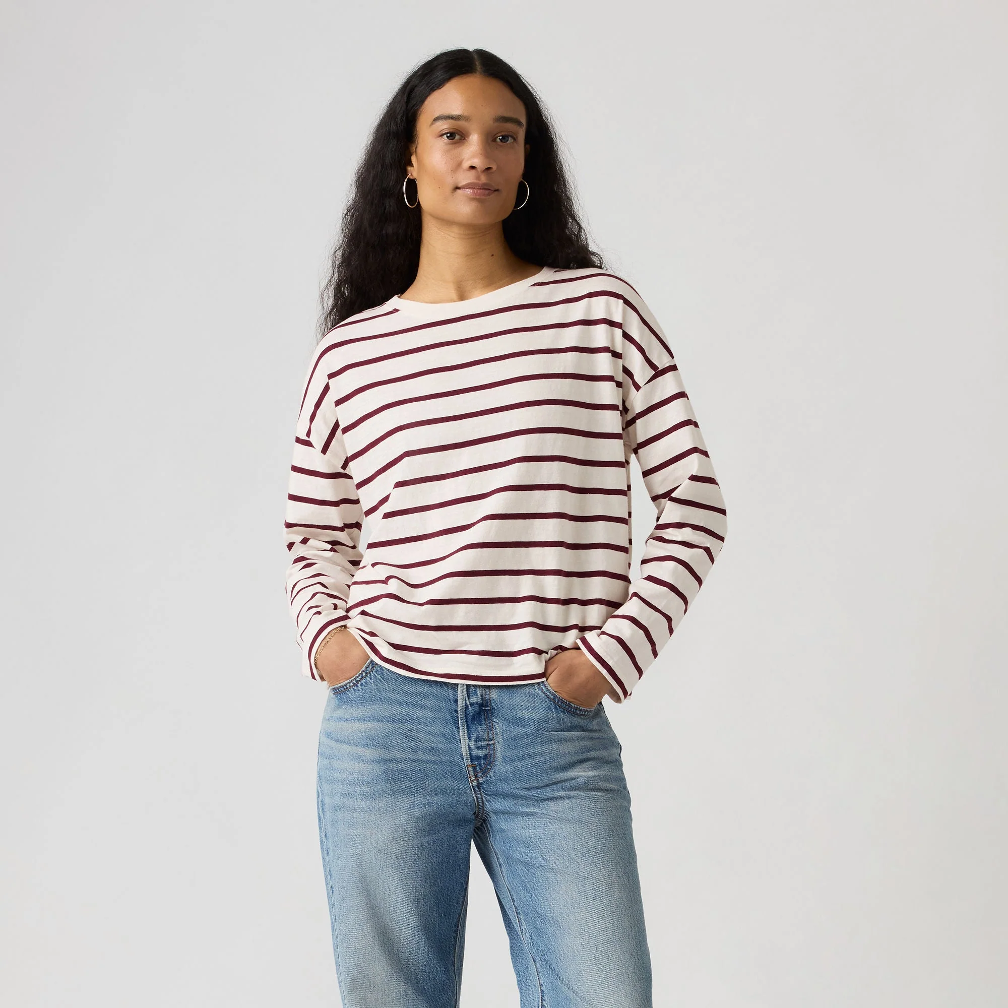 Levi's® Women's Julie Slub Long-Sleeve Tee