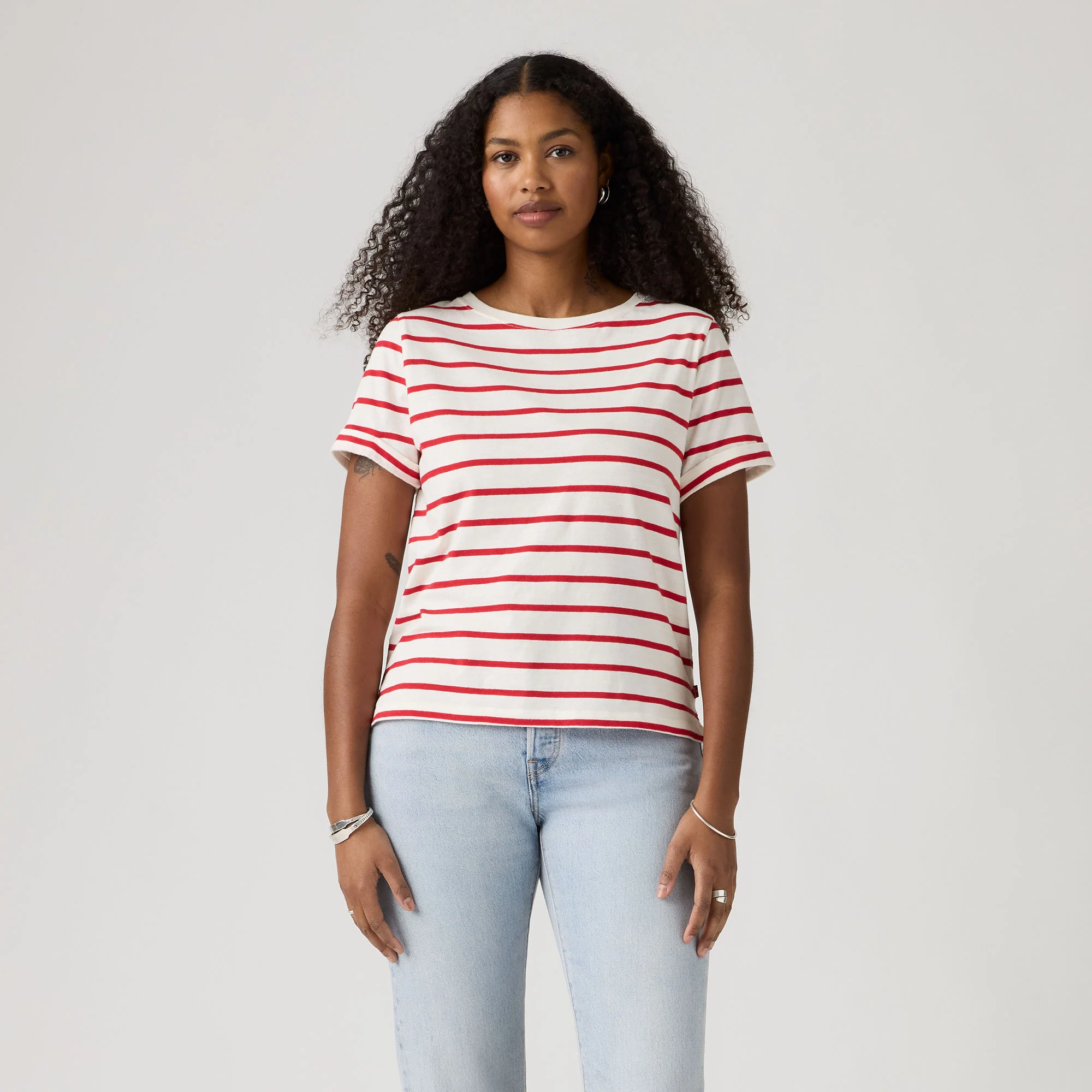 Levi's® Women's Julie Slub Short-Sleeve Tee - Image 2