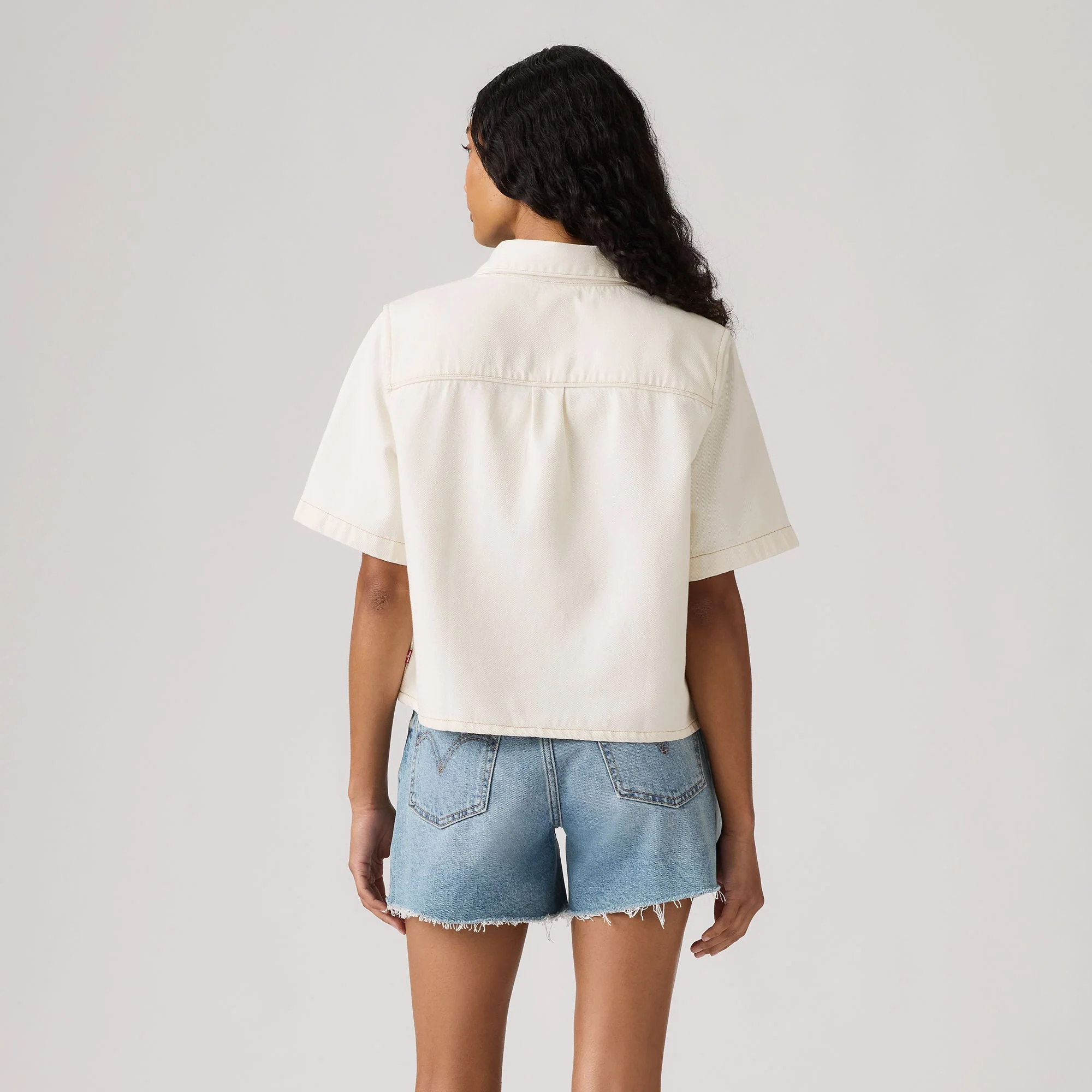Levi's® Women's Logan Short-Sleeve Denim Shirt - Image 2