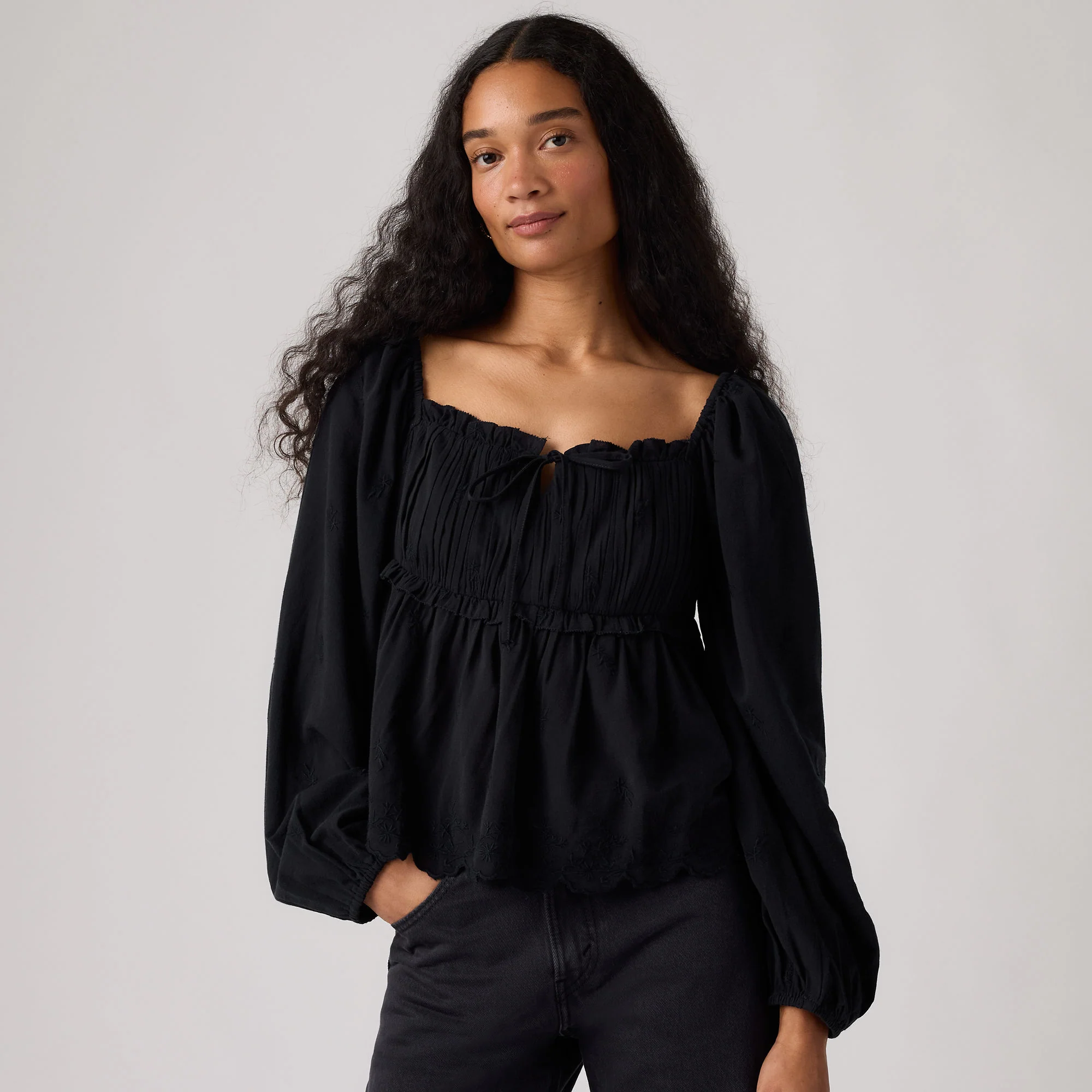 Levi's® Women's Ottie Long-Sleeve Blouse - Image 3