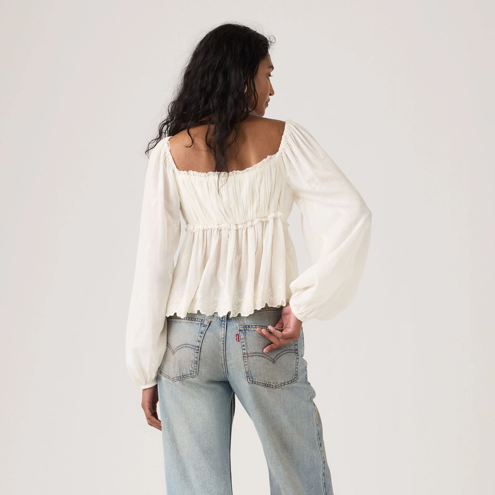 Levi's® Women's Ottie Long-Sleeve Blouse - Image 2
