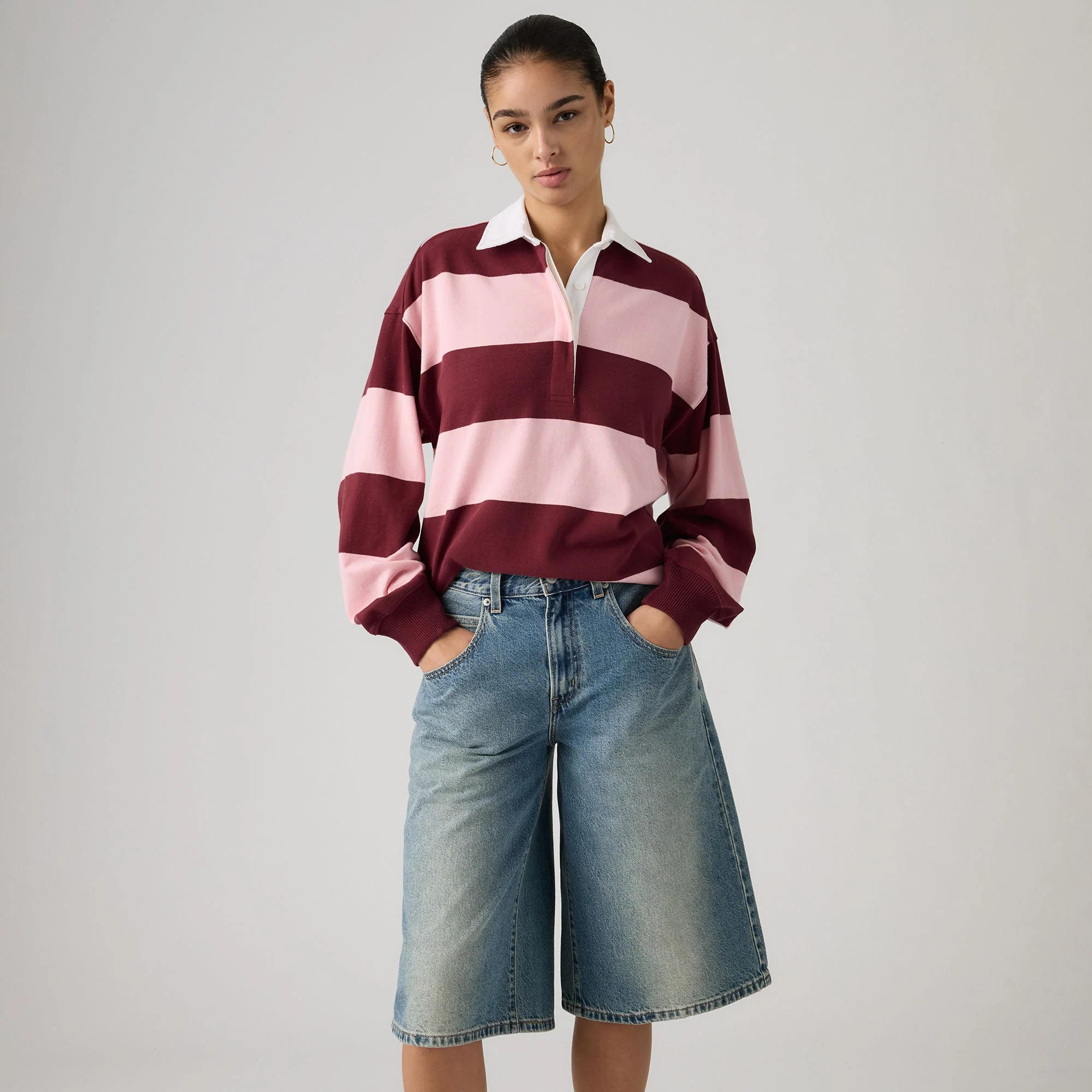 Levi's® Women's Reenie Rugby Long-Sleeve - Image 3