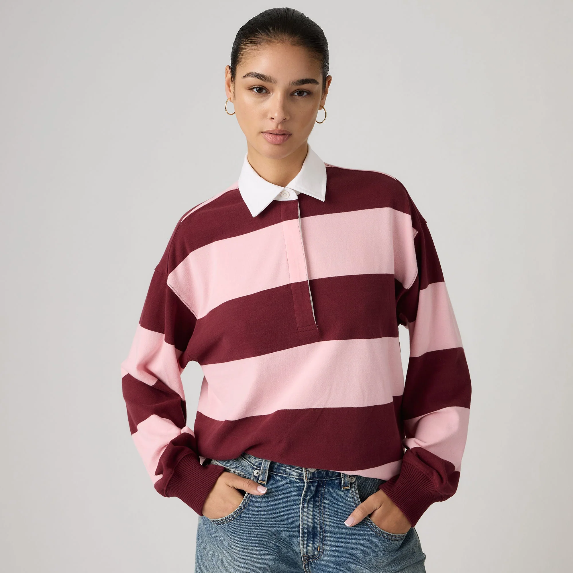 Levi's® Women's Reenie Rugby Long-Sleeve - Image 4