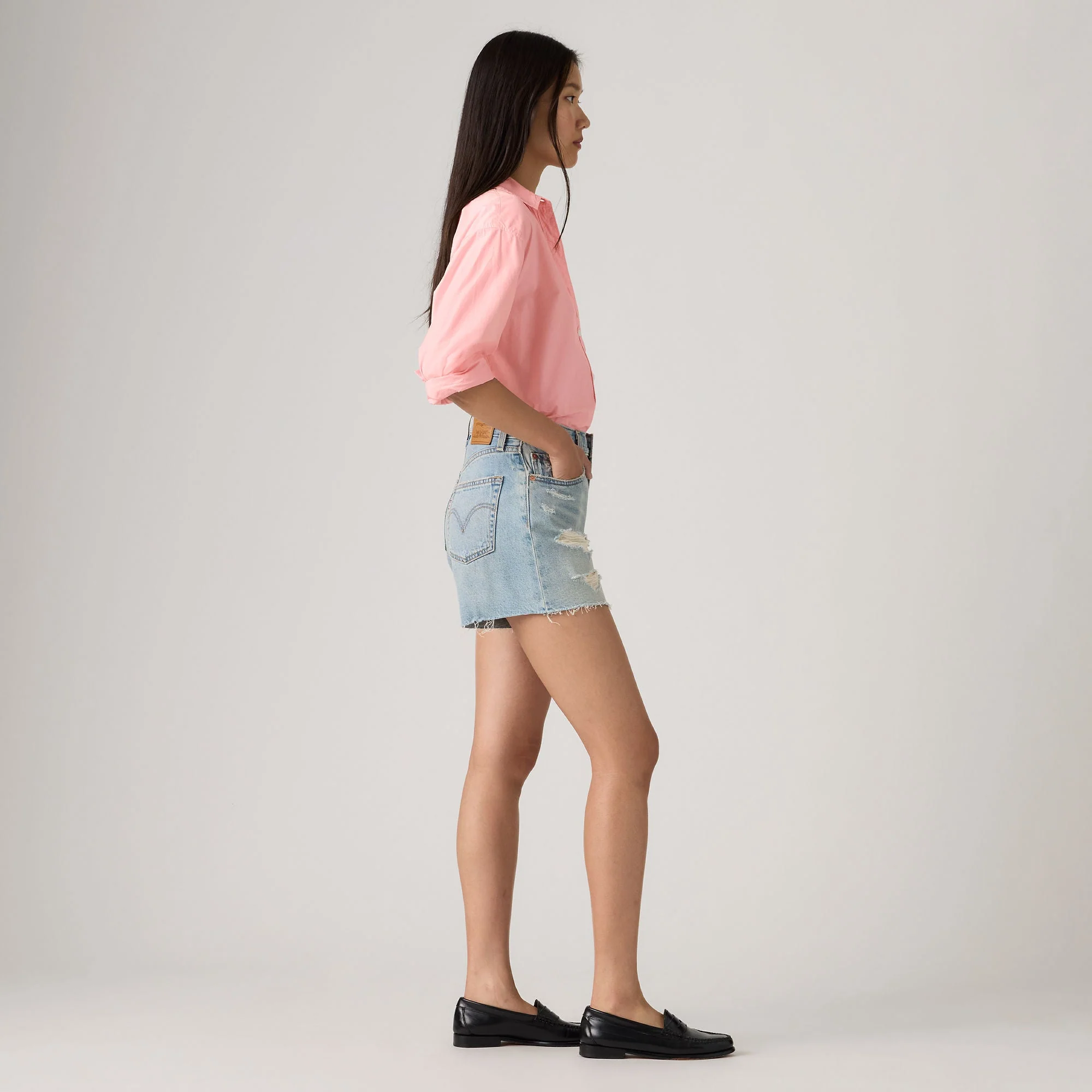 Levi's® Women's Ribcage Shorts - Image 3