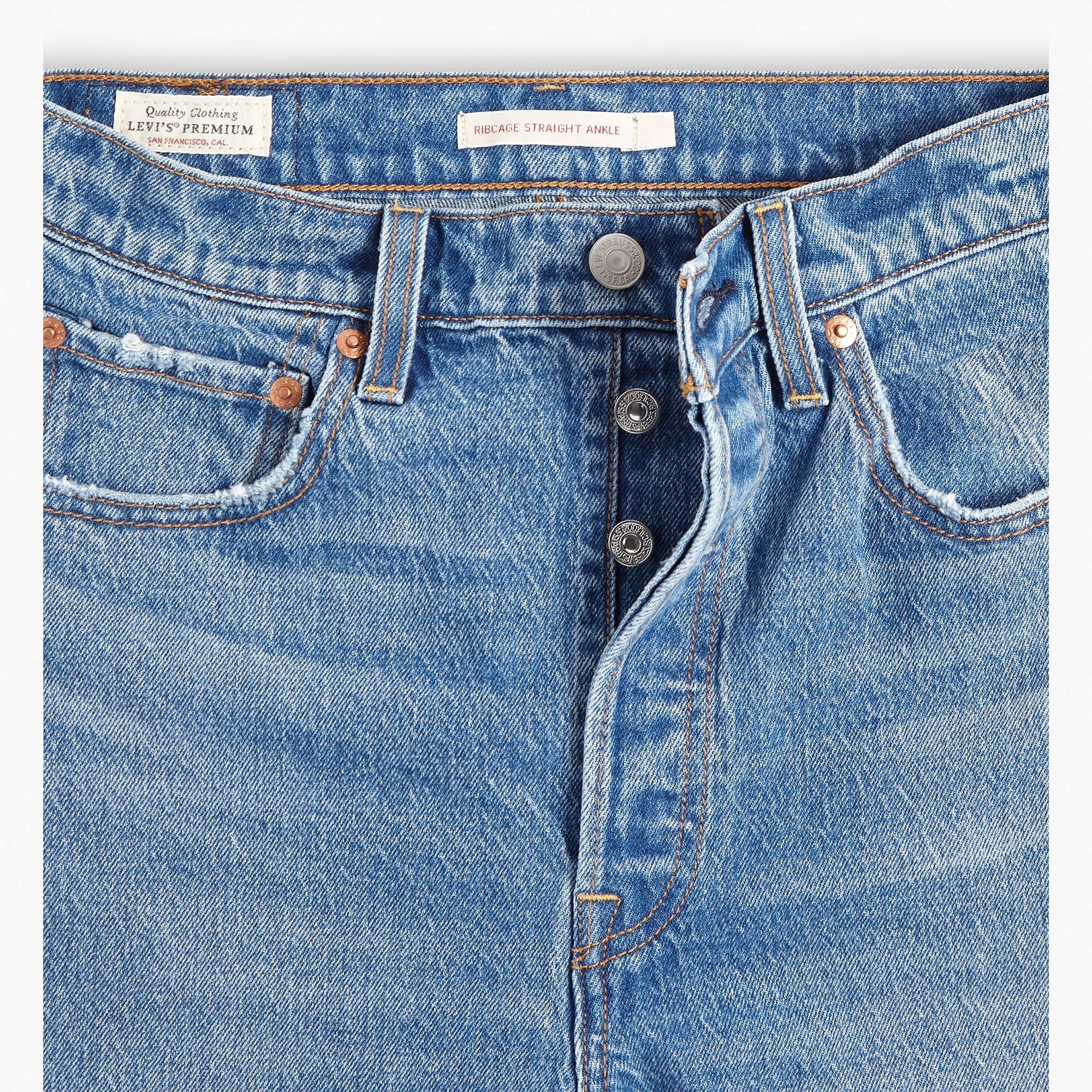 Levi's® Women's Ribcage Straight Ankle Jeans - Image 9