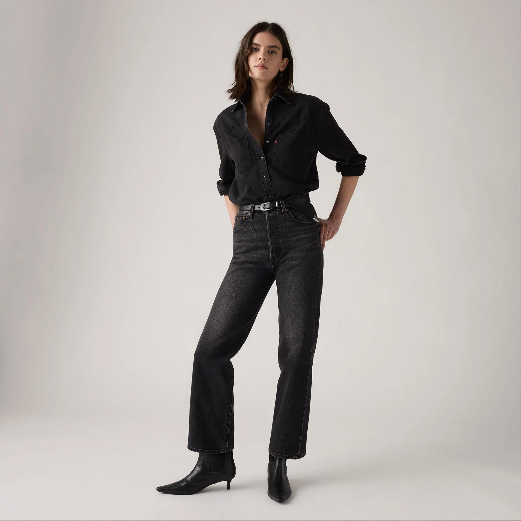 Levi'sĀ® Women's Ribcage Straight Ankle Jeans - Image 4