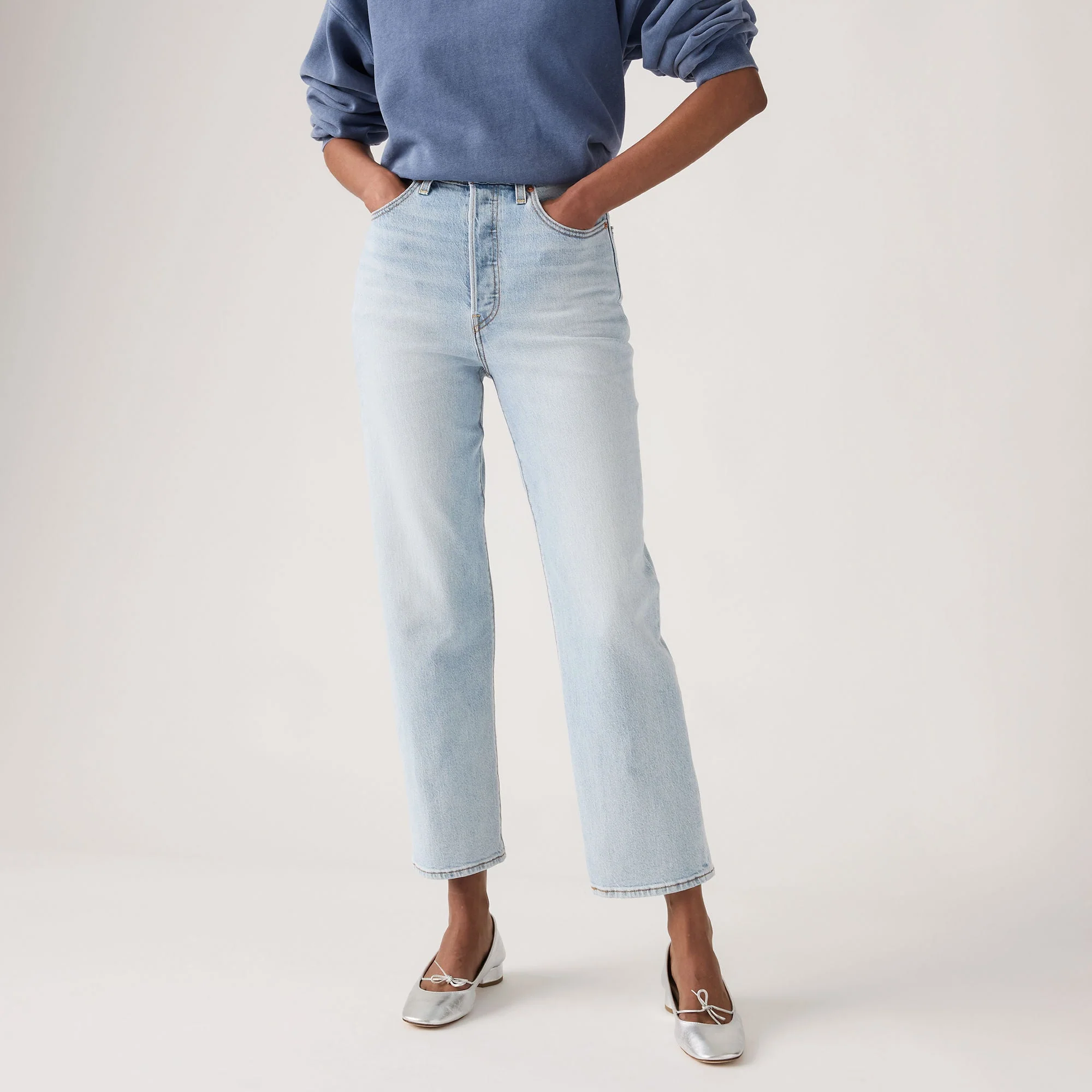 Levi's® Women's Ribcage Straight Ankle Jeans - Image 5