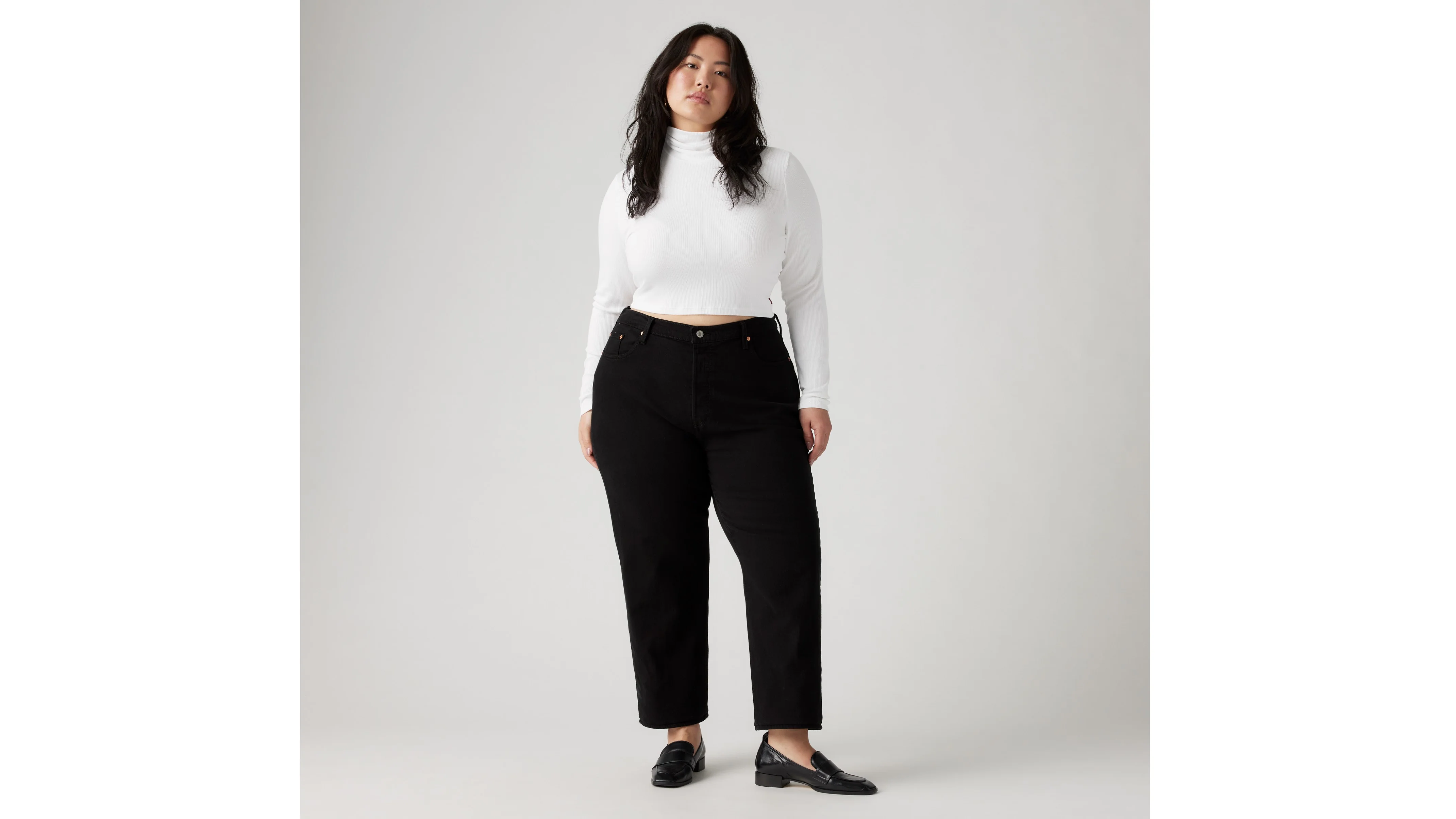 Levi’s® Women's Ribcage Straight Ankle Jeans (Plus Size)