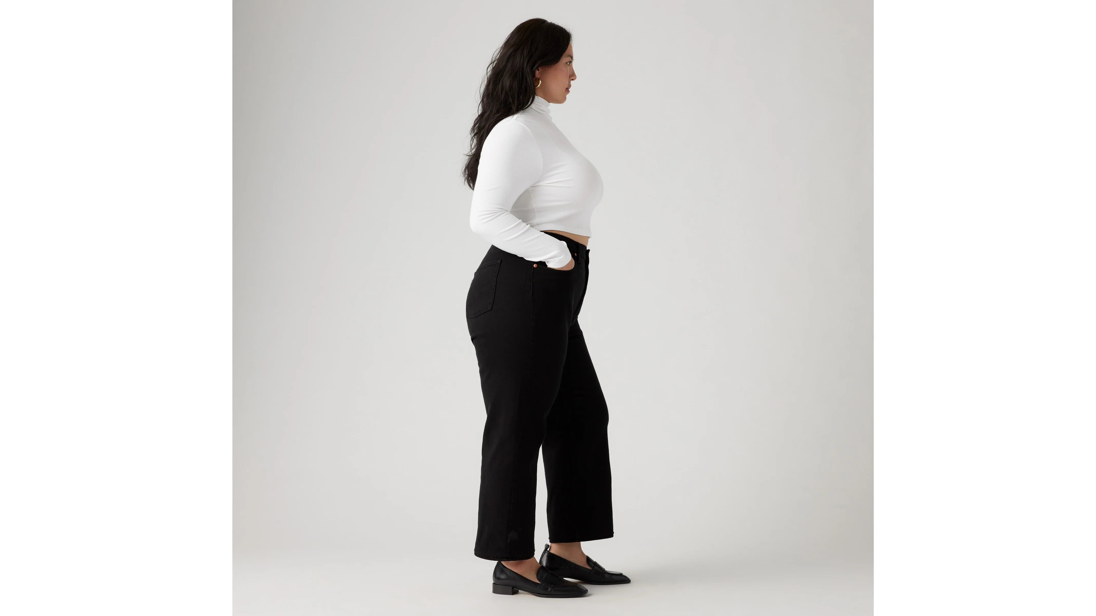 Levi’s® Women's Ribcage Straight Ankle Jeans (Plus Size) - Image 2