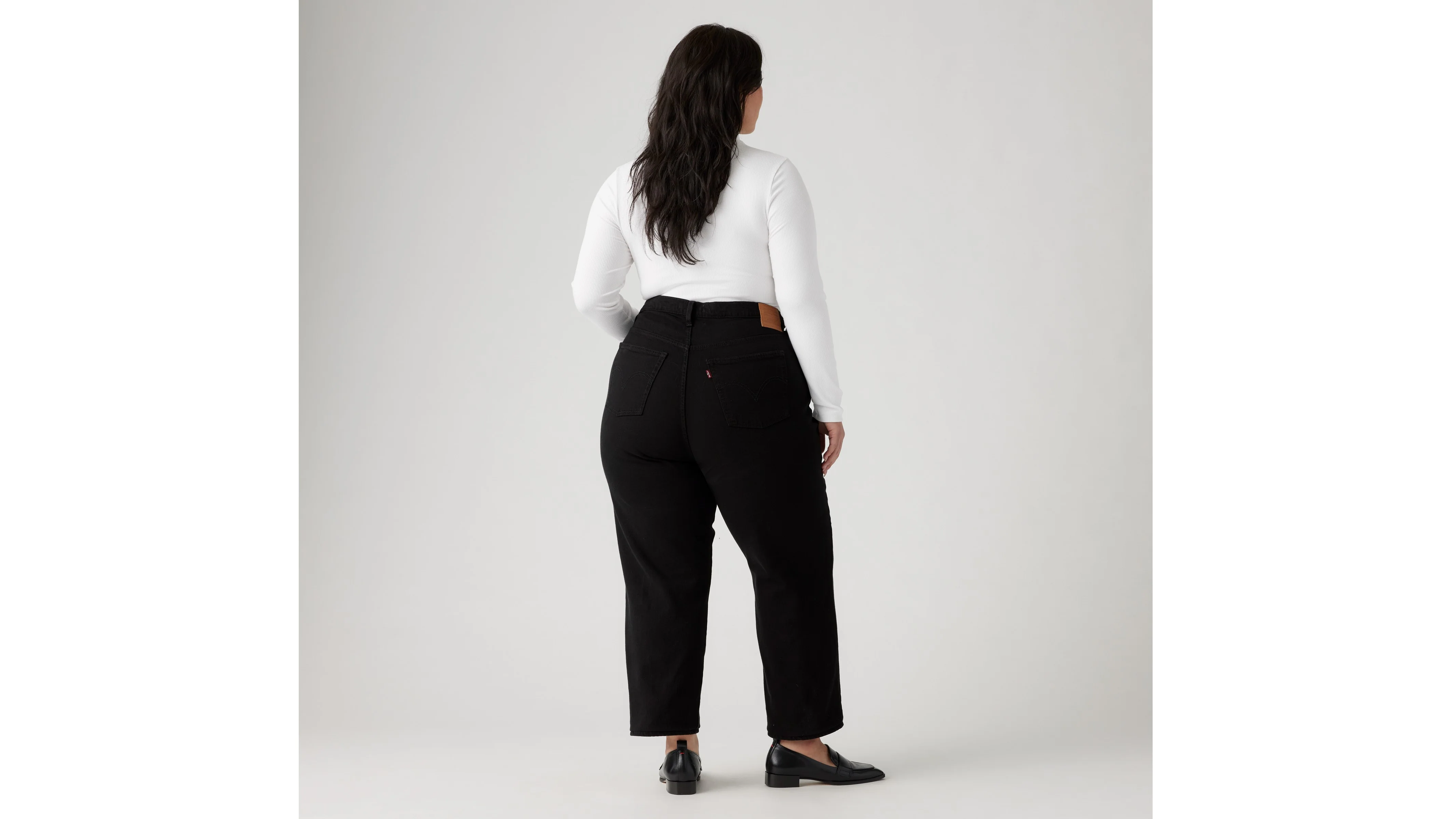 Levi’s® Women's Ribcage Straight Ankle Jeans (Plus Size) - Image 3