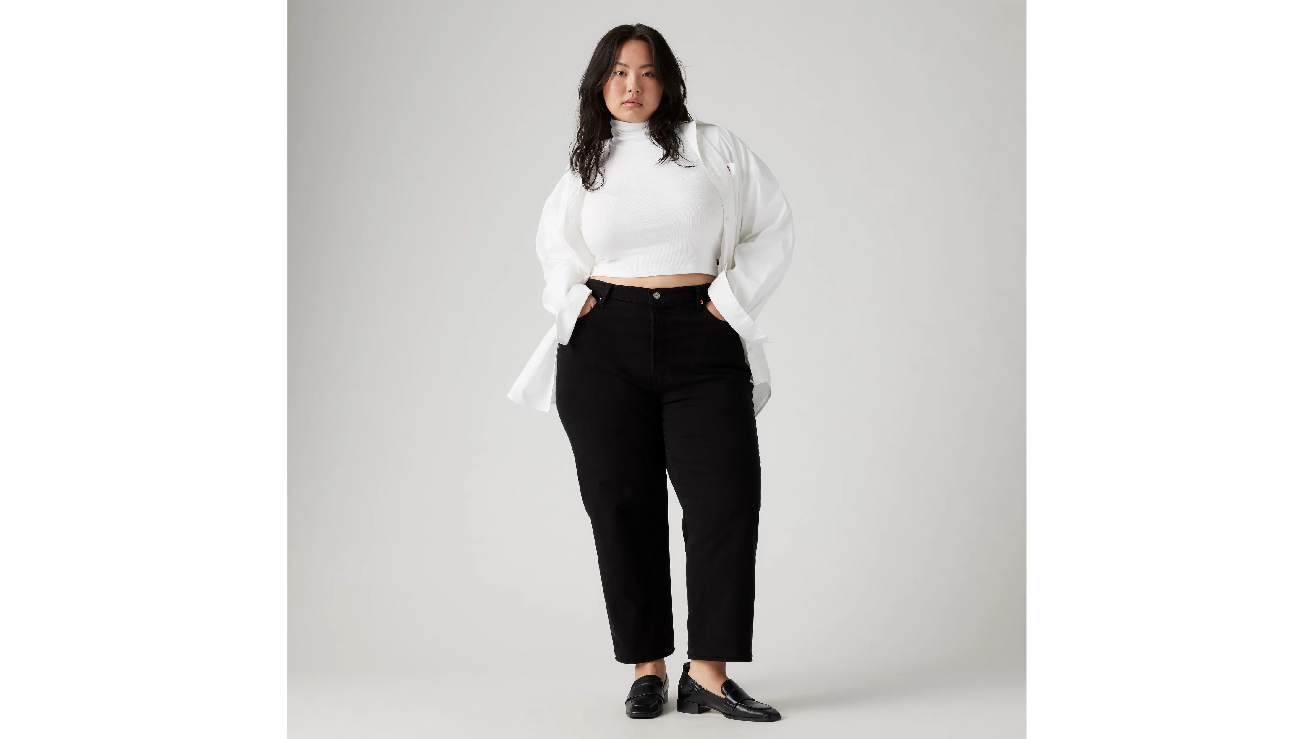 Levi’s® Women's Ribcage Straight Ankle Jeans (Plus Size) - Image 4