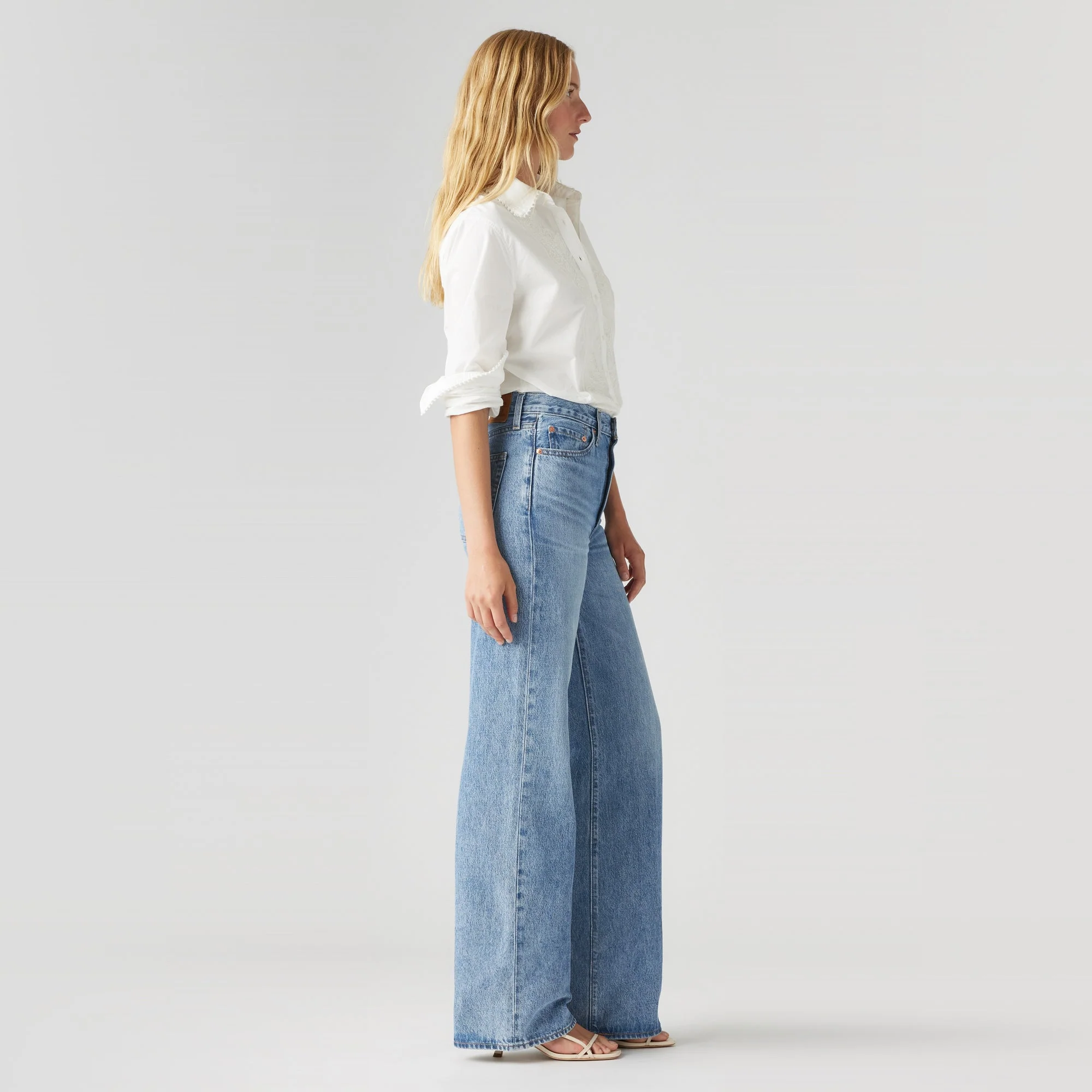 Levi's® Women's Ribcage Wide Leg Jeans - Image 3