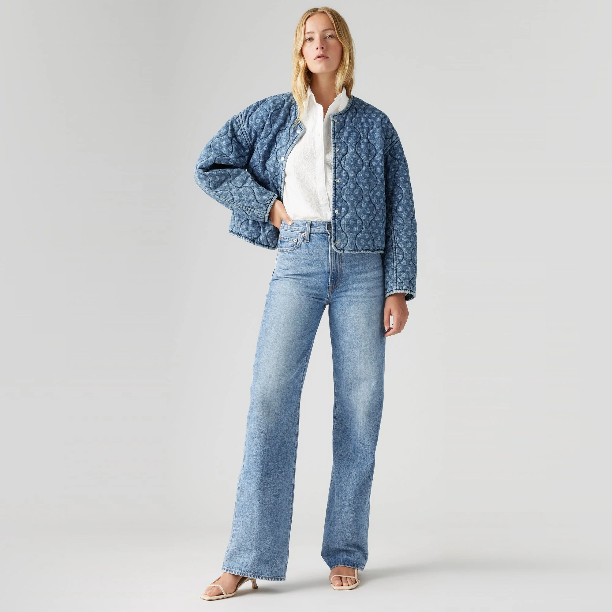 Levi's® Women's Ribcage Wide Leg Jeans - Image 4